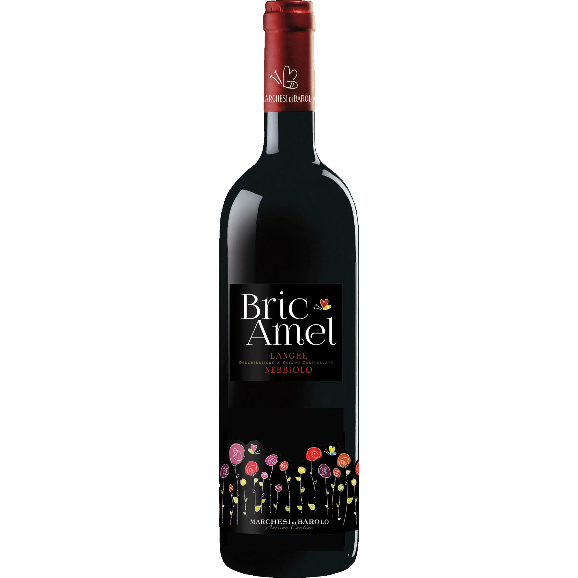 Bric Amel Langhe Nebbiolo, Langhe DOC, Piemont, 2023, Rotwein