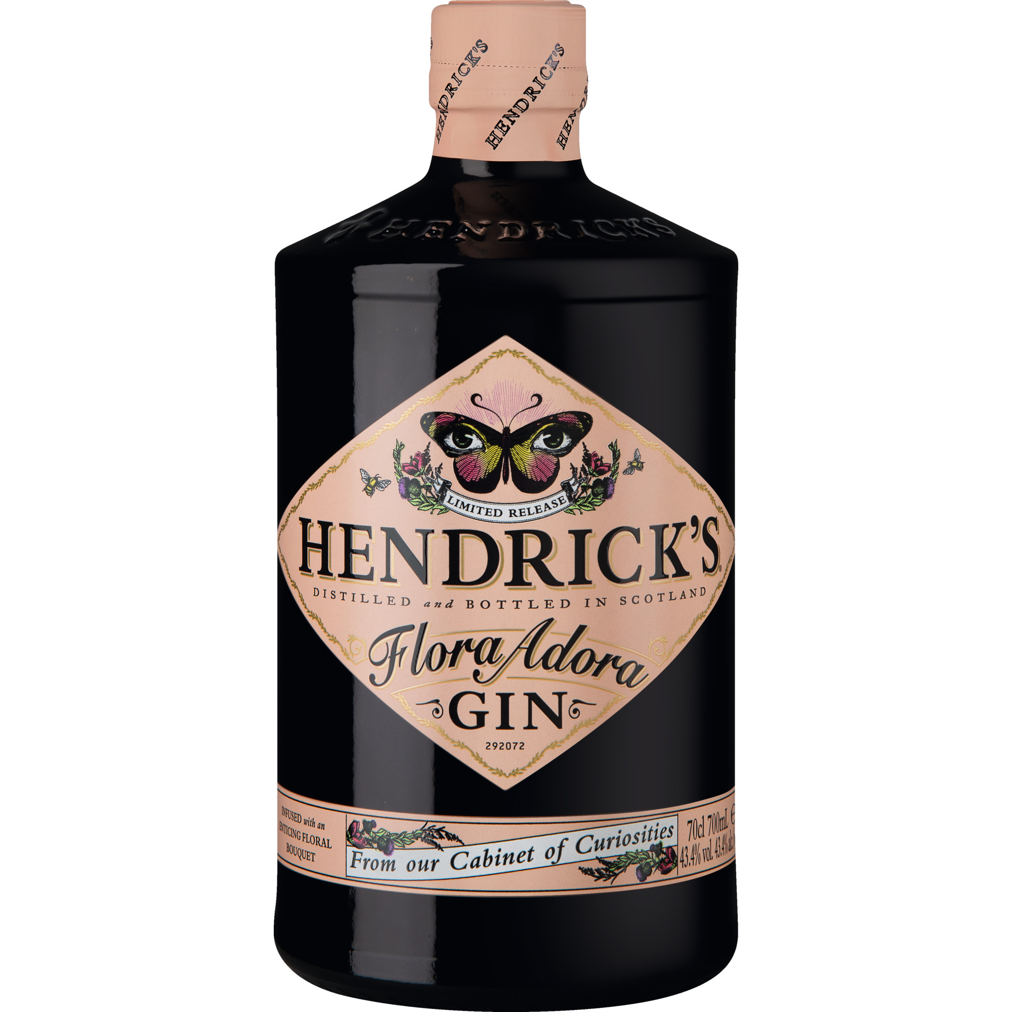 Hendrick’s Gin Flora Adora Limited Edition, 43,4% Vol., 0,7l, Schottland, Spirituosen  Spirituosen Hawesko