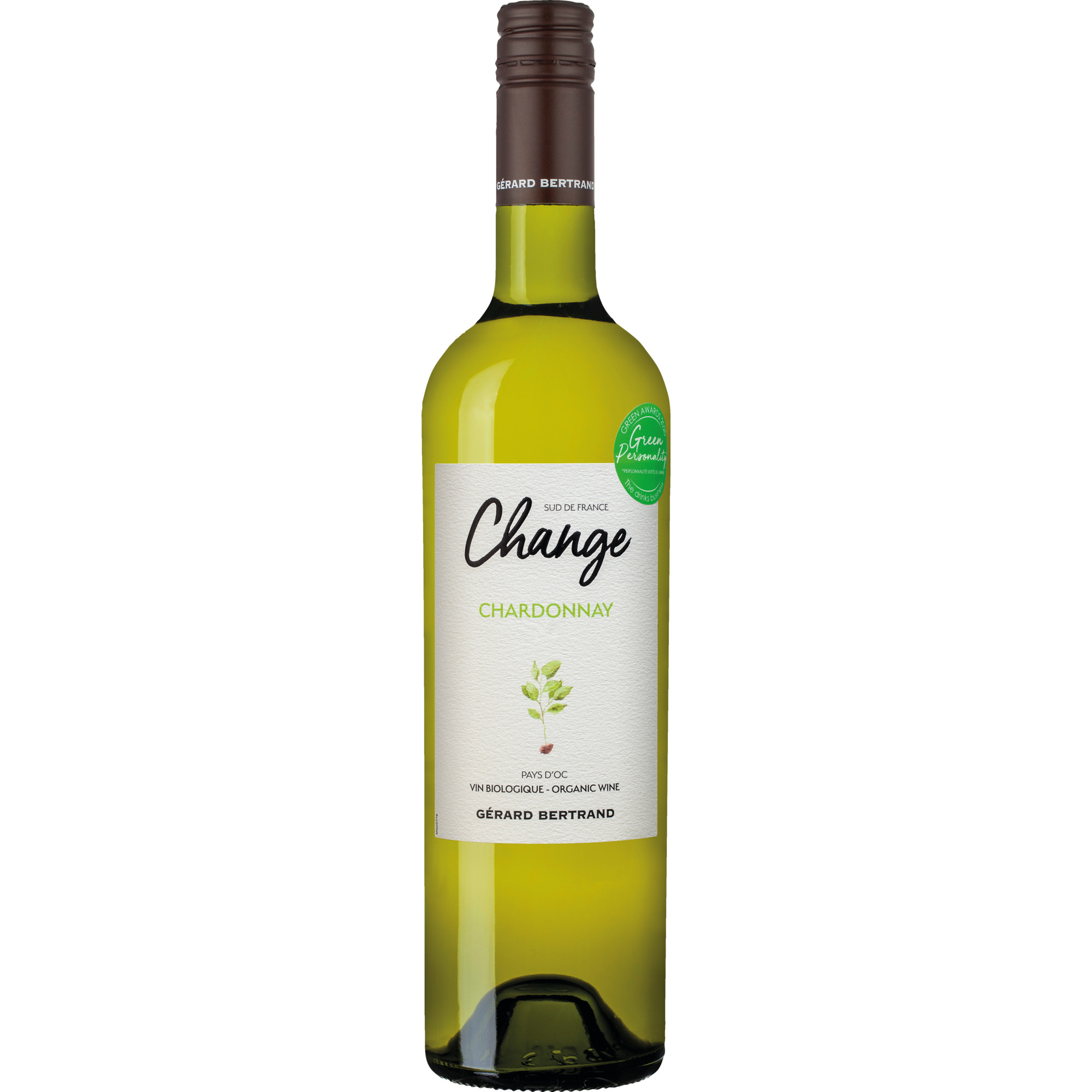 Image of Change Chardonnay, Pays d'Oc IGP, Languedoc-Roussillon, 2022, Weißwein