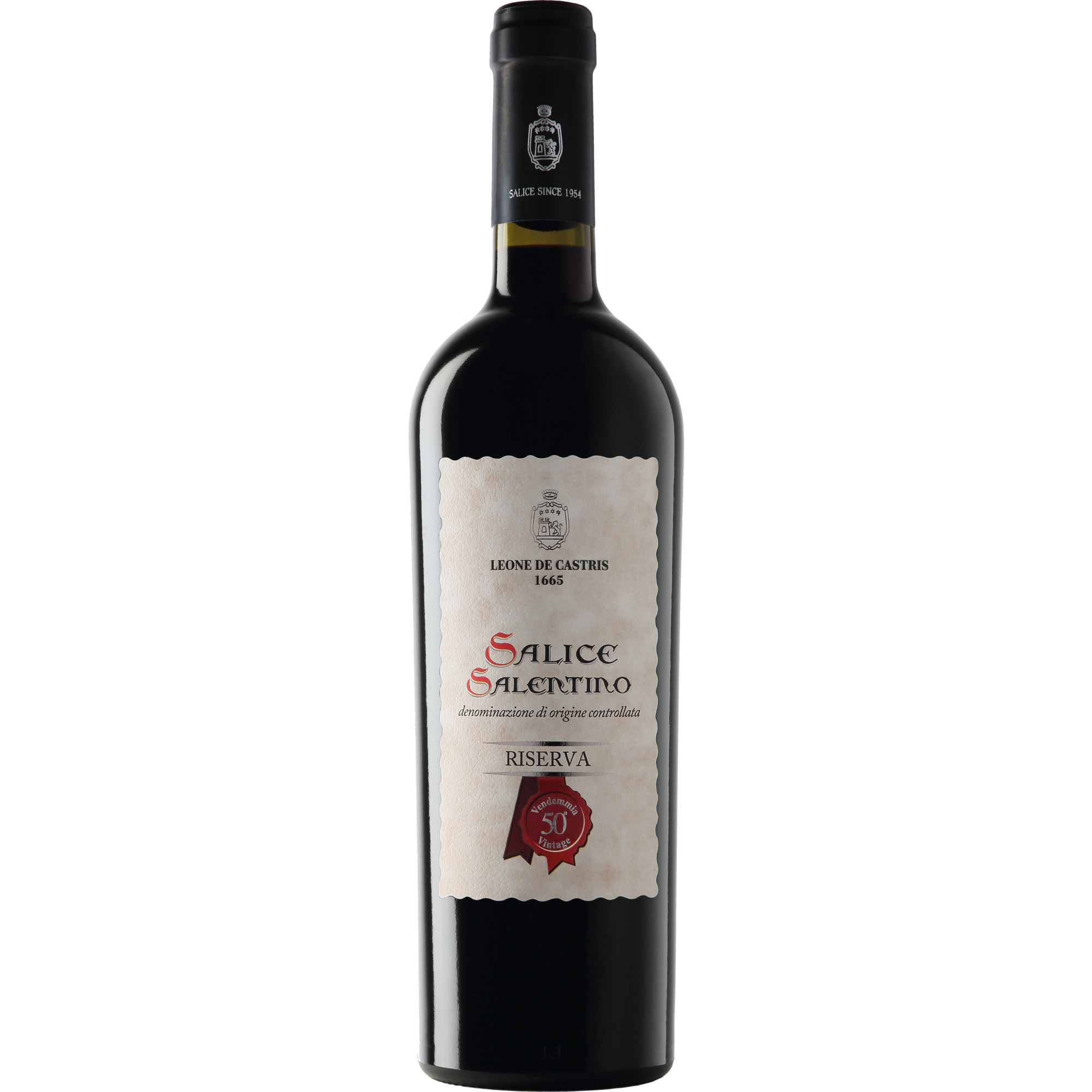 50° Vendemmia Rosso Riserva, Salice Salentino DOC, Apulien, 2020, Rotwein - Rotwein