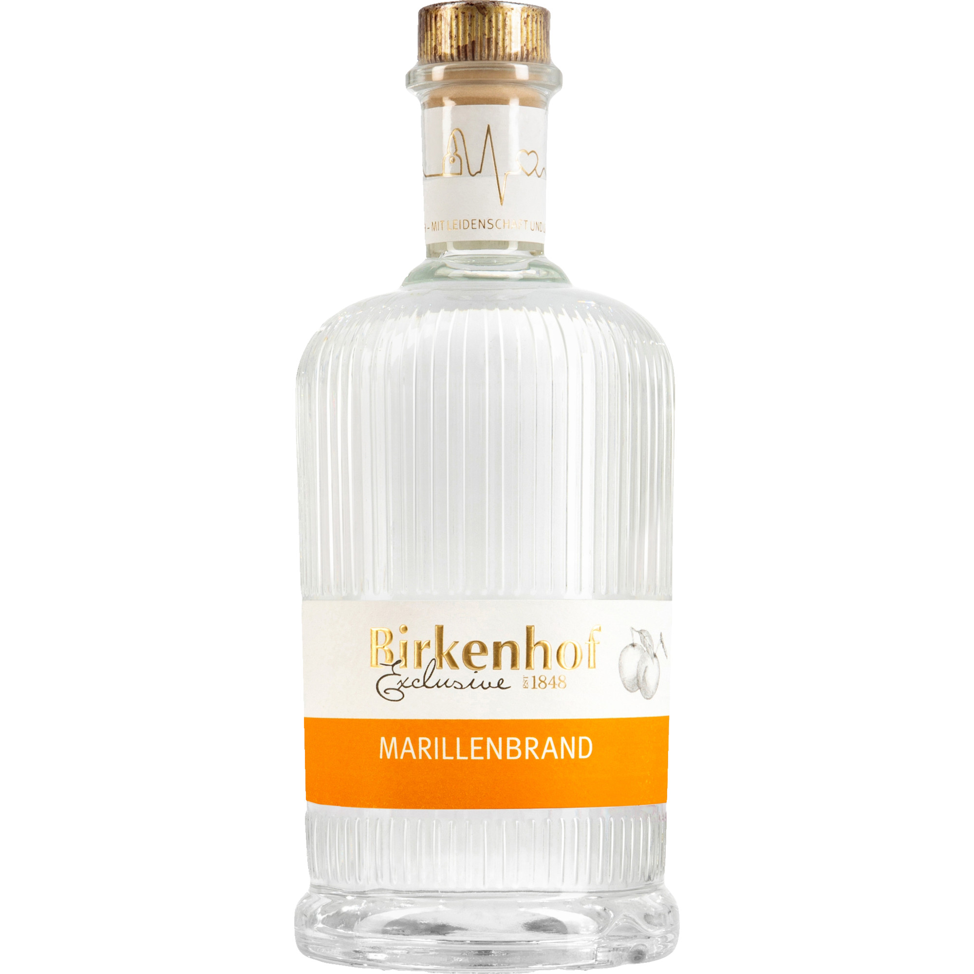 Birkenhof Exclusive Marillenbrand, 40 % vol. 0,5 L, Spirituosen - Spirituosen