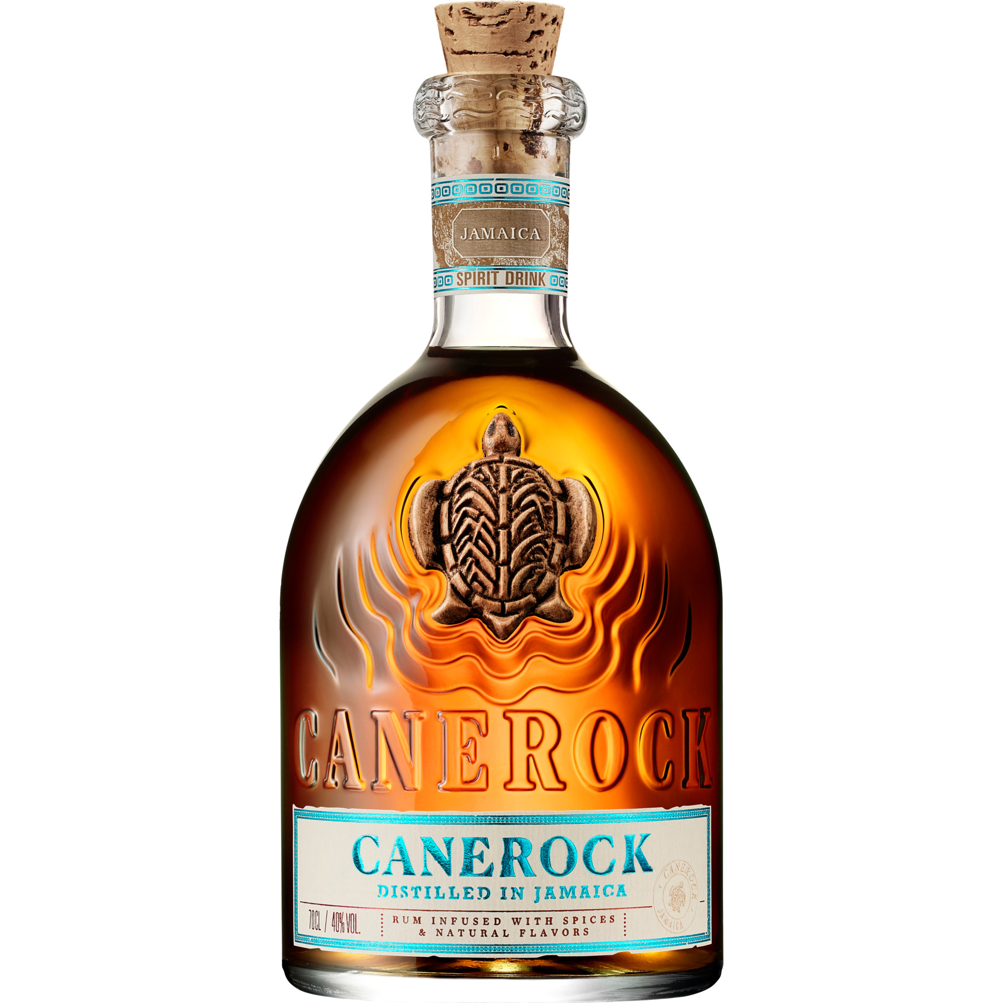 Canerock Jamaican Spiced Rum, Jamaica, 0,7 L, 40% Vol., Spirituosen Ferrand Deutschland GmbH, Sundernallee 75, 53636 Iserlohn, Deutschland Hawesko DE