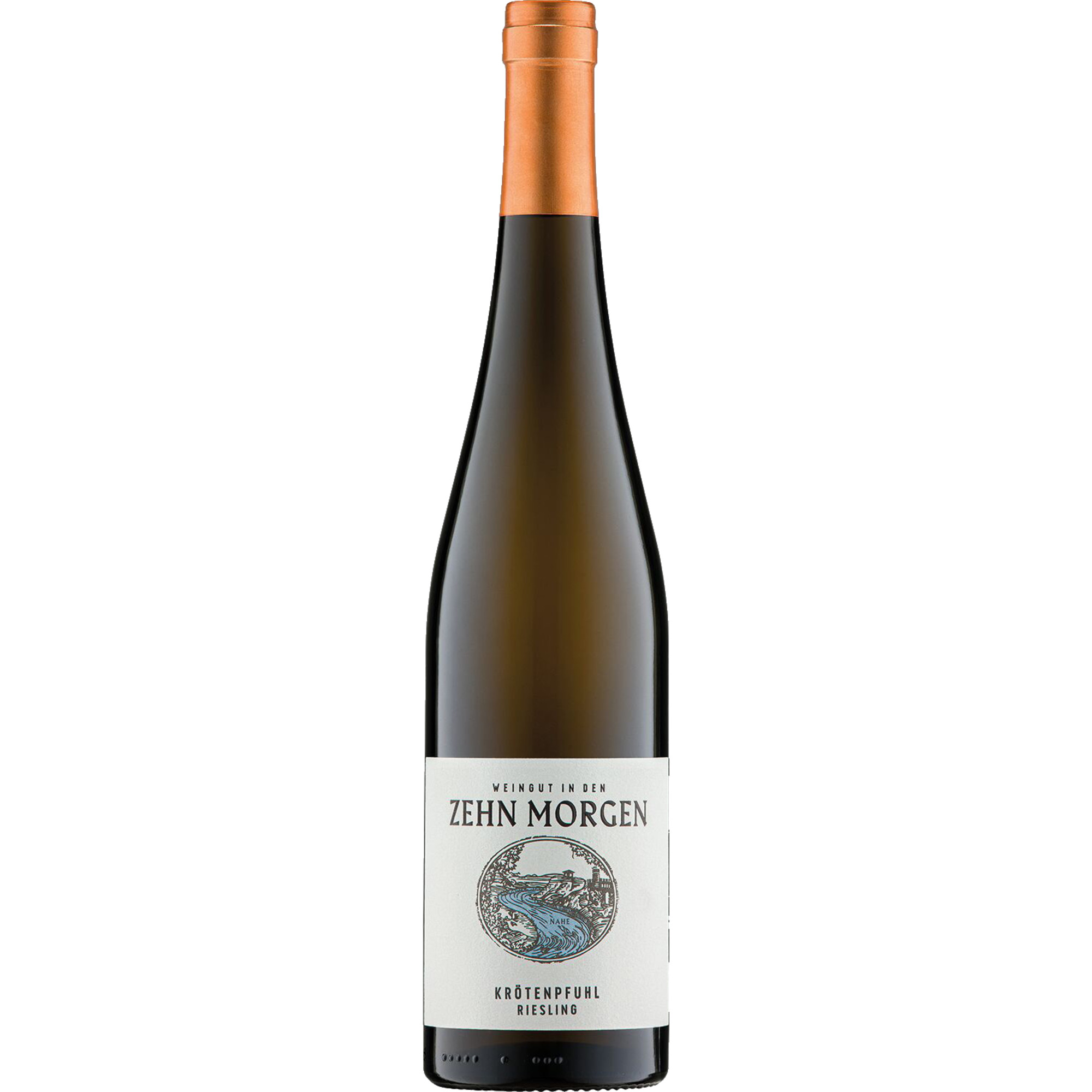 Zehnmorgen Krötenpfuhl Riesling, Trocken, Nahe, Große Lage, Nahe, 2020, Weißwein