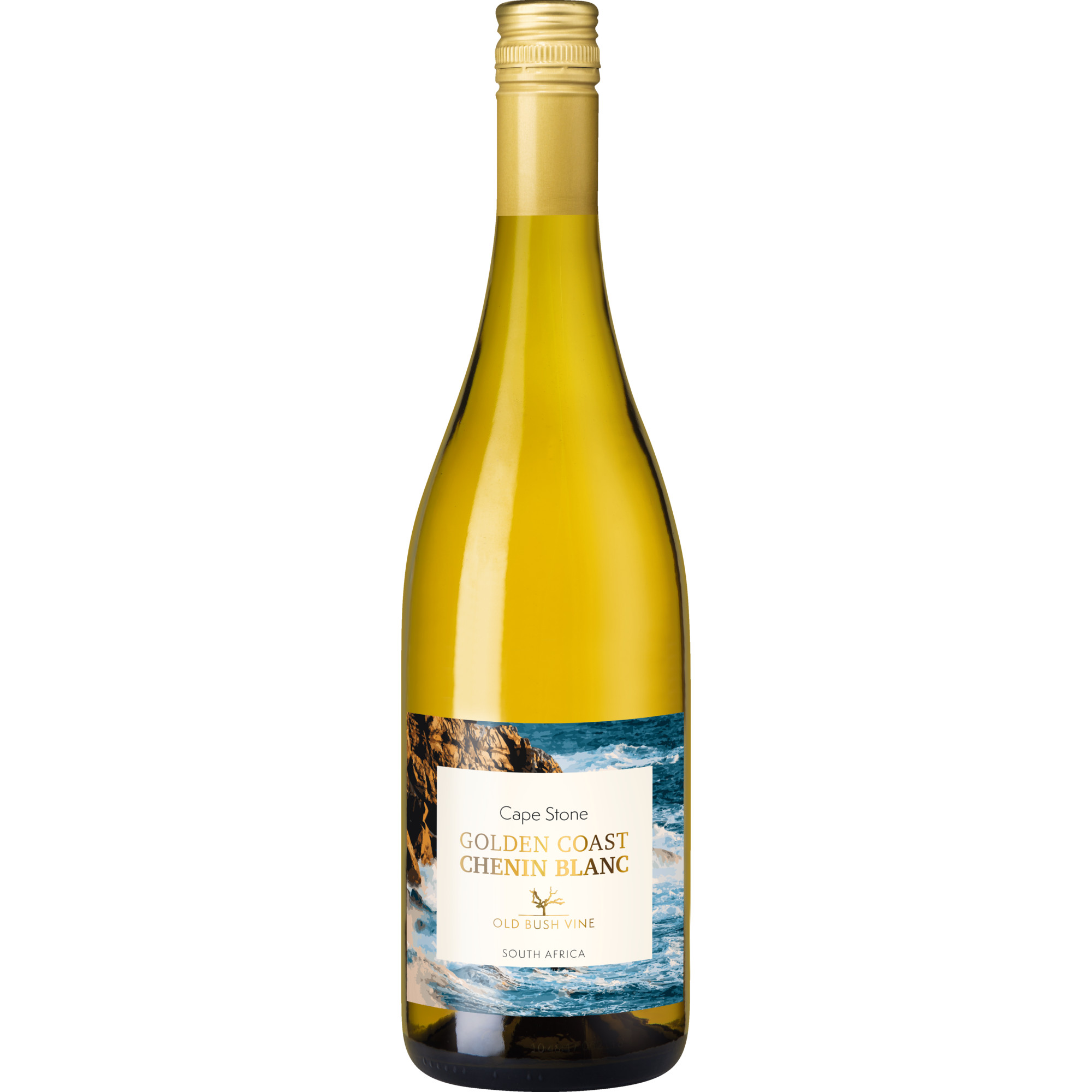 Cape Stone Golden Coast Chenin Blanc, Old Bush Vine, WO Paarl, Western Cape, 2023, Weißwein Bottled at F71570-084 for Boutinot 71570-487 France Hawesko DE