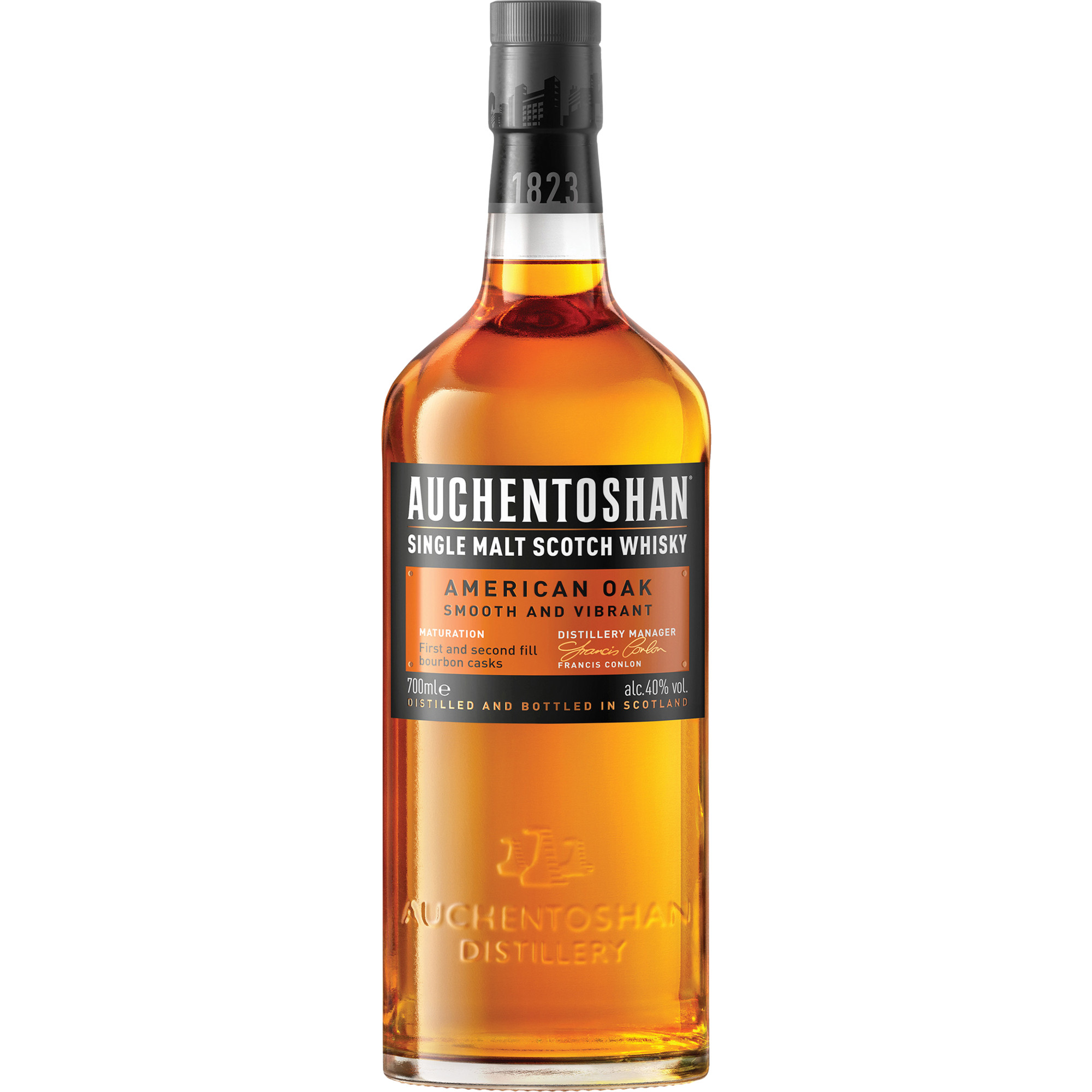 Image of Auchentoshan American Oak Single Malt, Scotch Whisky, 0,7 L, 40% Vol., Schottland, Spirituosen