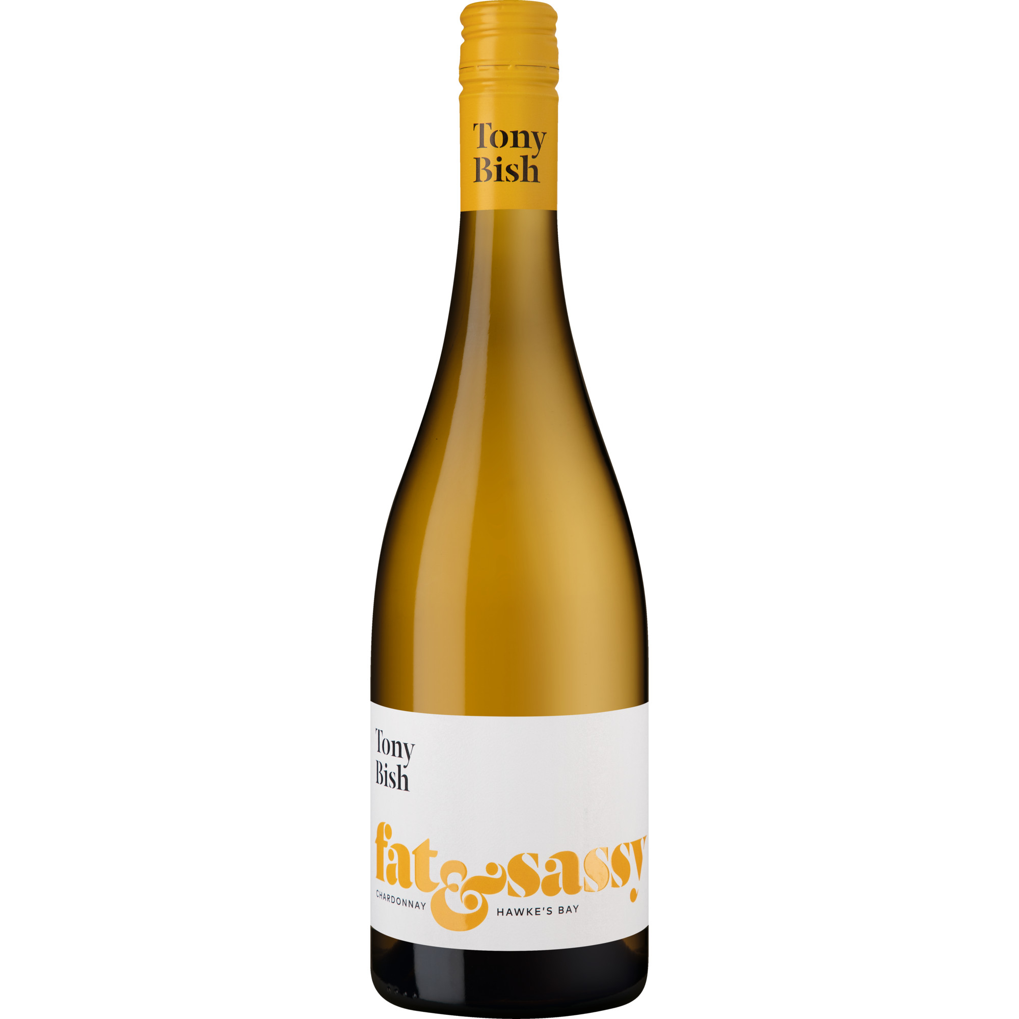 Fat & Sassy Chardonnay, Hawke's Bay, Hawke's Bay, 2021, Weißwein