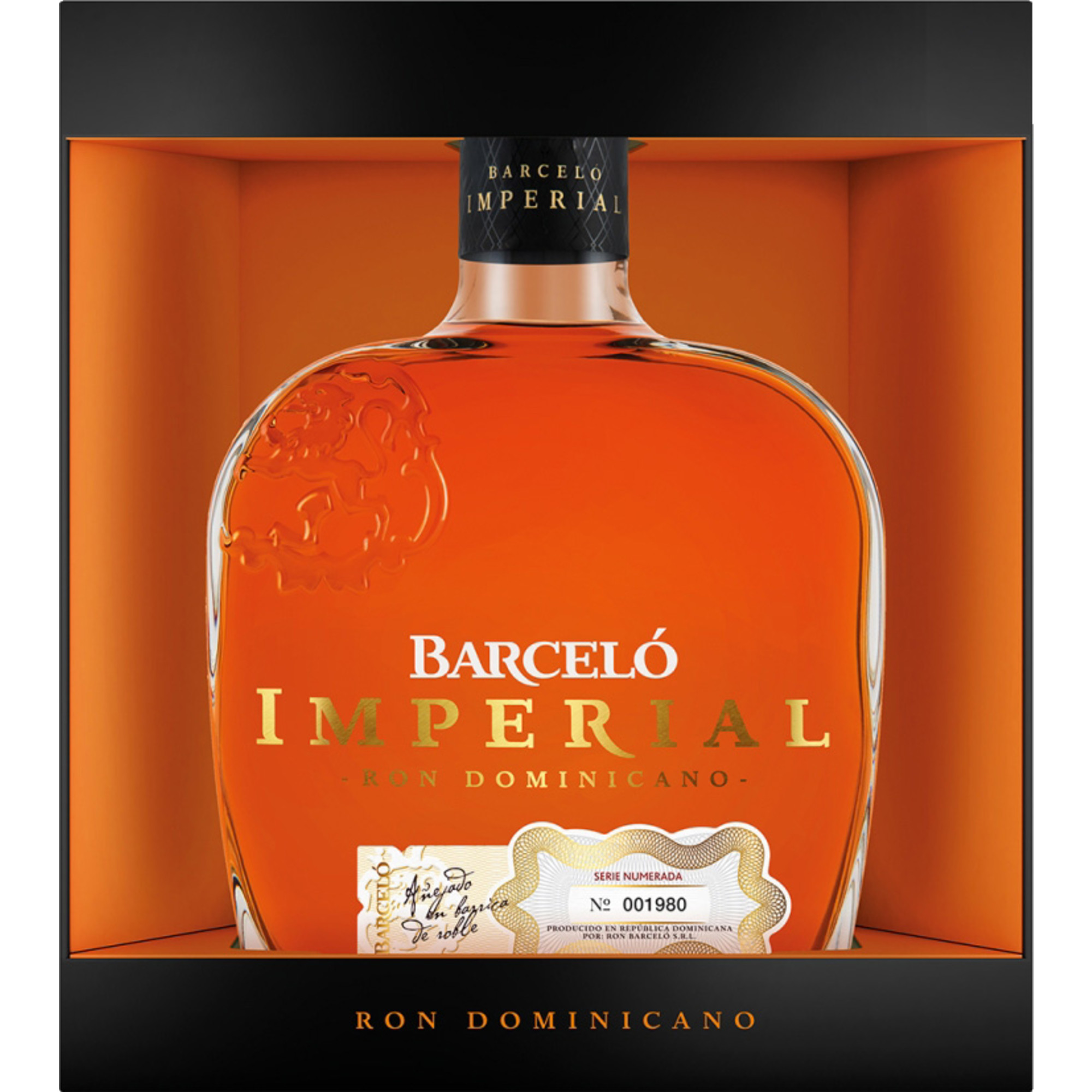 Image of Ron Barceló Imperial, Dominikanischer Rum, 0,7 L, 38% Vol., Spirituosen