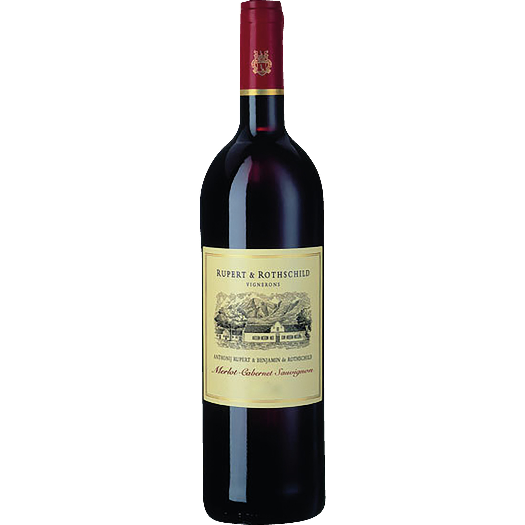 Rupert & Rothschild Cabernet Sauvignon Merlot, WO Western Cape, Western Cape, 2019, Rotwein