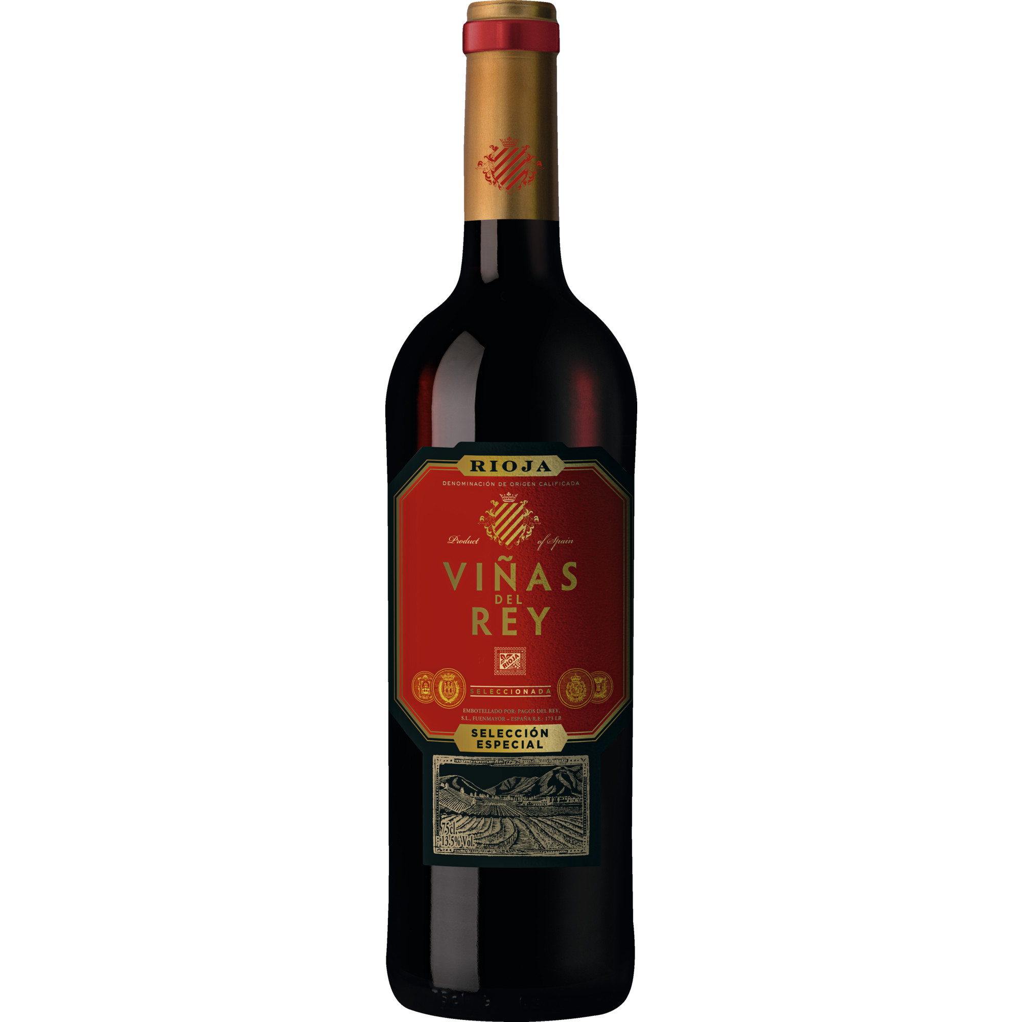 Viñas del Rey Rioja Selección Especial, Rioja DOCa, Rioja, 2022, Rotwein Pagos del Rey S.L., Fuenmayor - España, R.E.: 173 LR Hawesko DE
