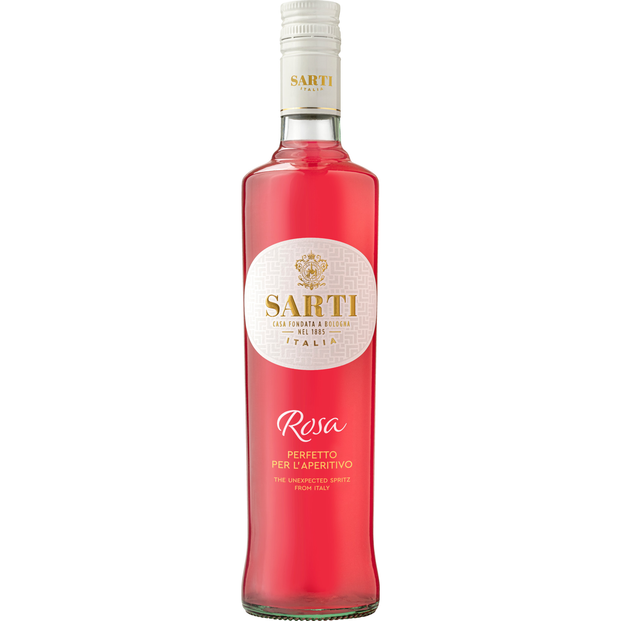 Sarti Rosa Aperitif, Italien, 0,7 L, 14% Vol., Spirituosen DCM N.V., Via F. Sacchetti 20, 20099 Sesto San Giovanni (MI), Italien Hawesko DE