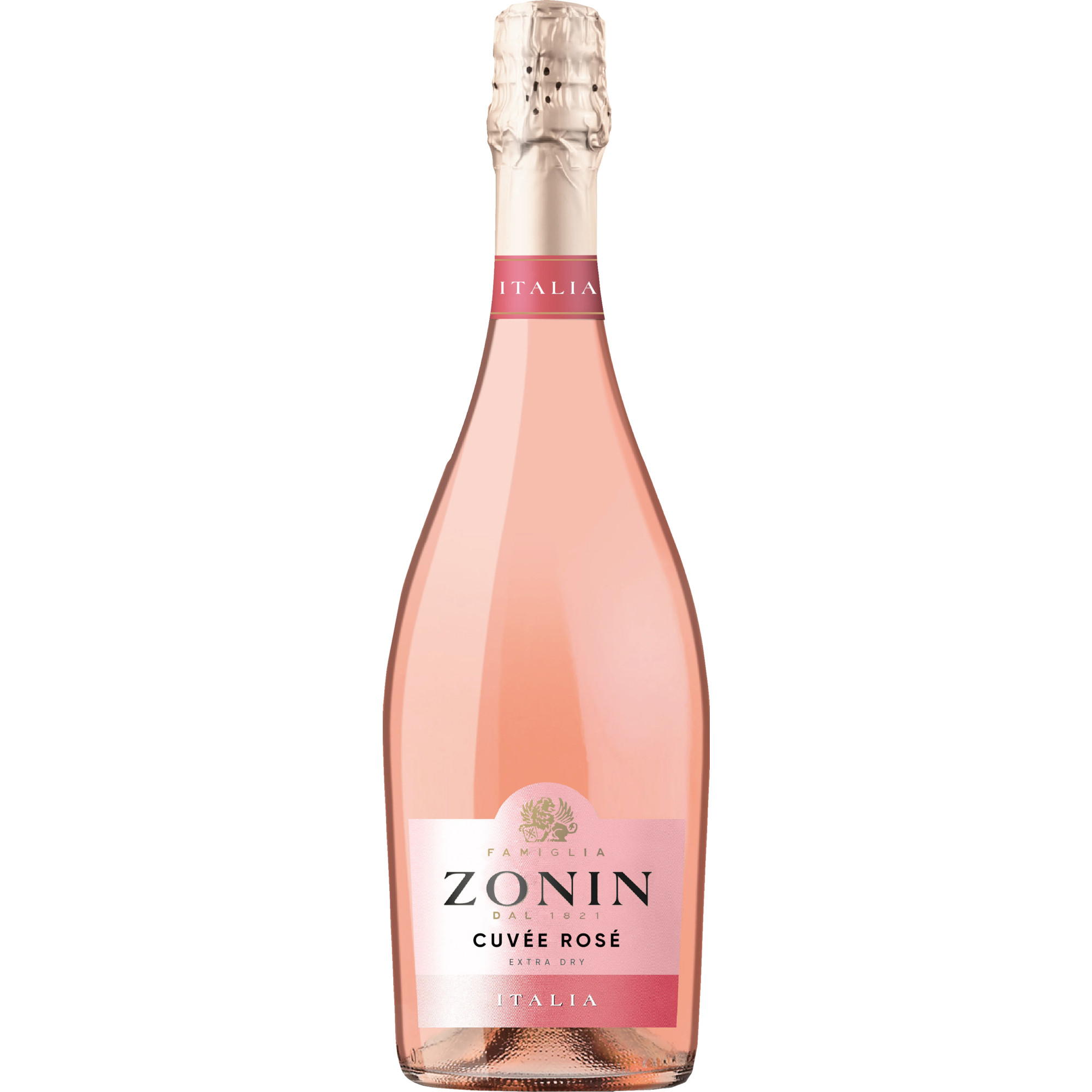 Image of Zonin Cuvee Rosé Spumante, Brut, Vino Spumante, Venetien, Schaumwein