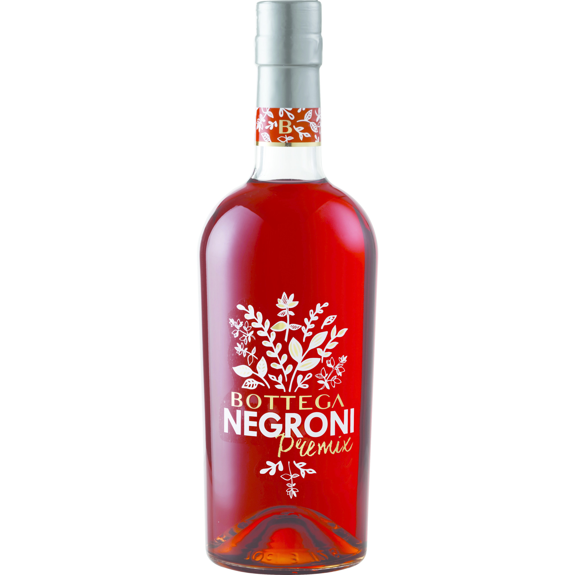 Bottega Negroni Liquore, 0,70 L, 26% Vol., Spirituosen