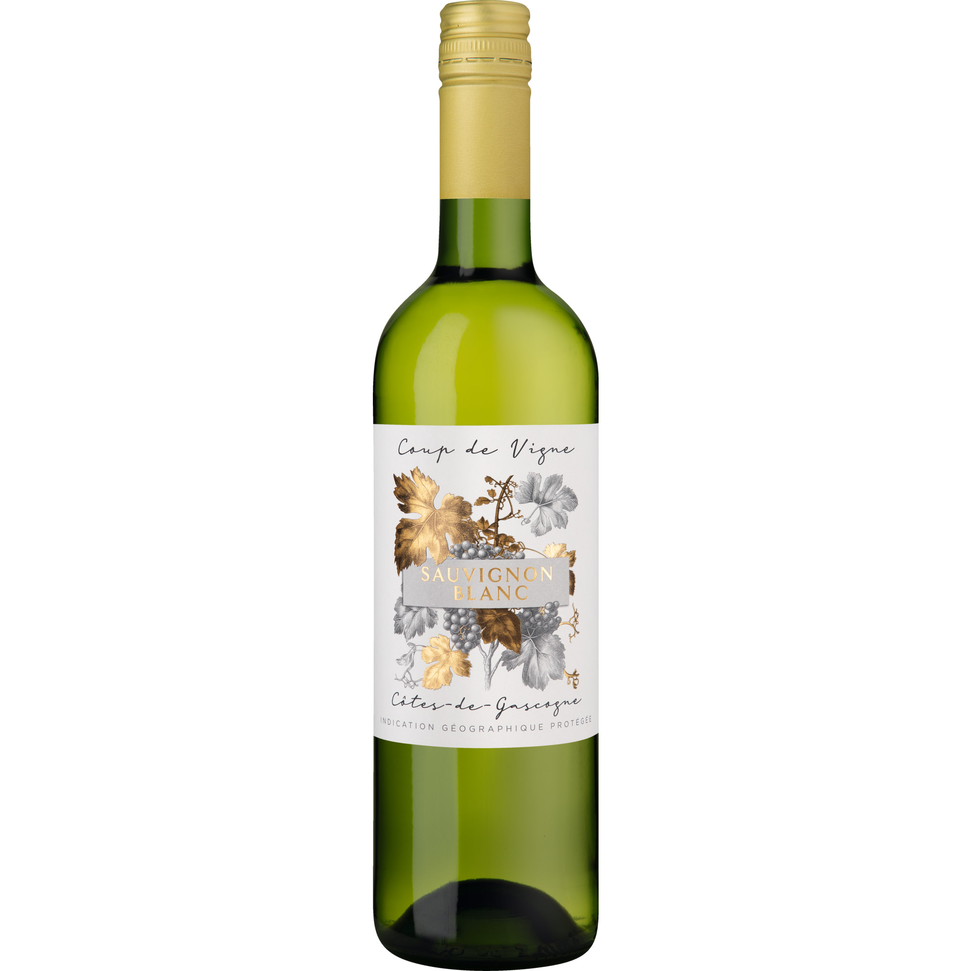 Coup de Vigne Sauvignon Blanc, Côtes de Gascogne IGP, Südwestfrankreich, 2022, Weißwein  Weißwein Hawesko