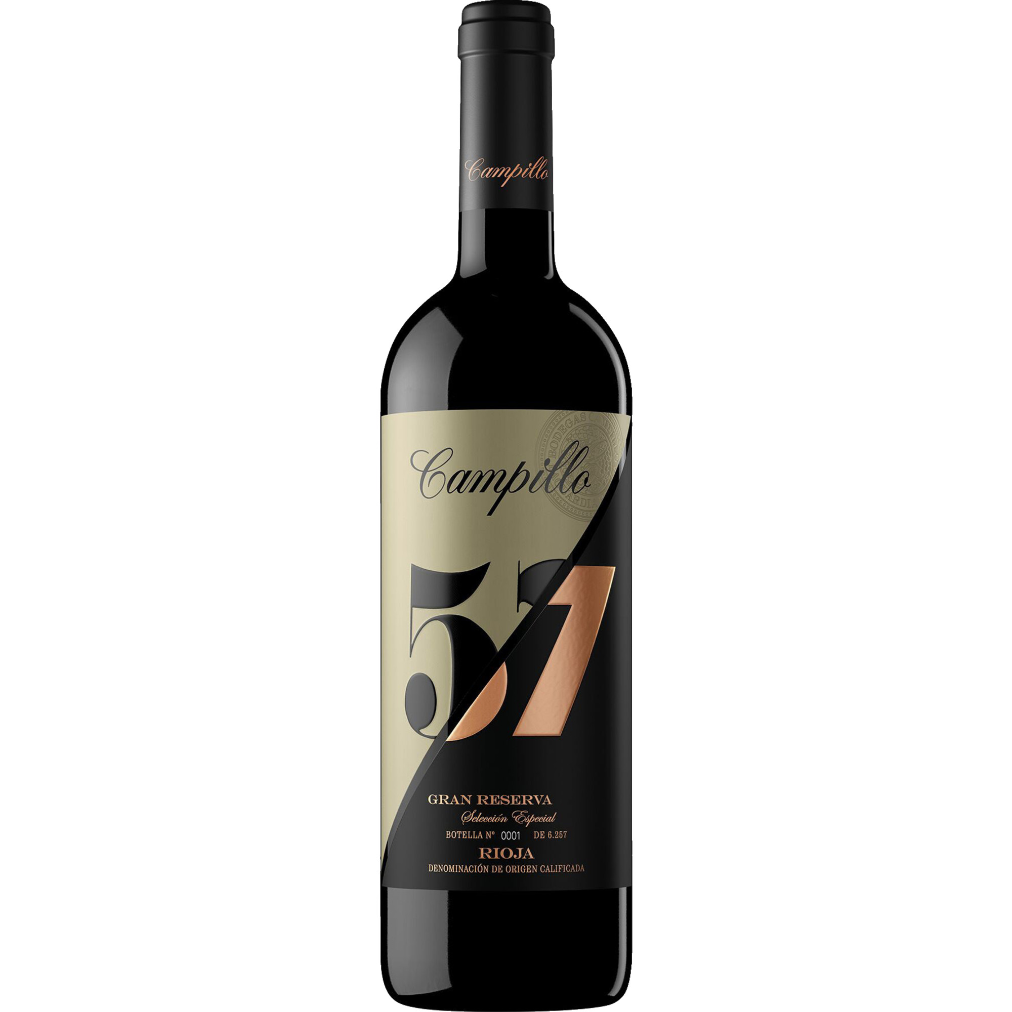 Campillo 57 Gran Reserva, Rioja DOCa, Rioja, 2015, Rotwein