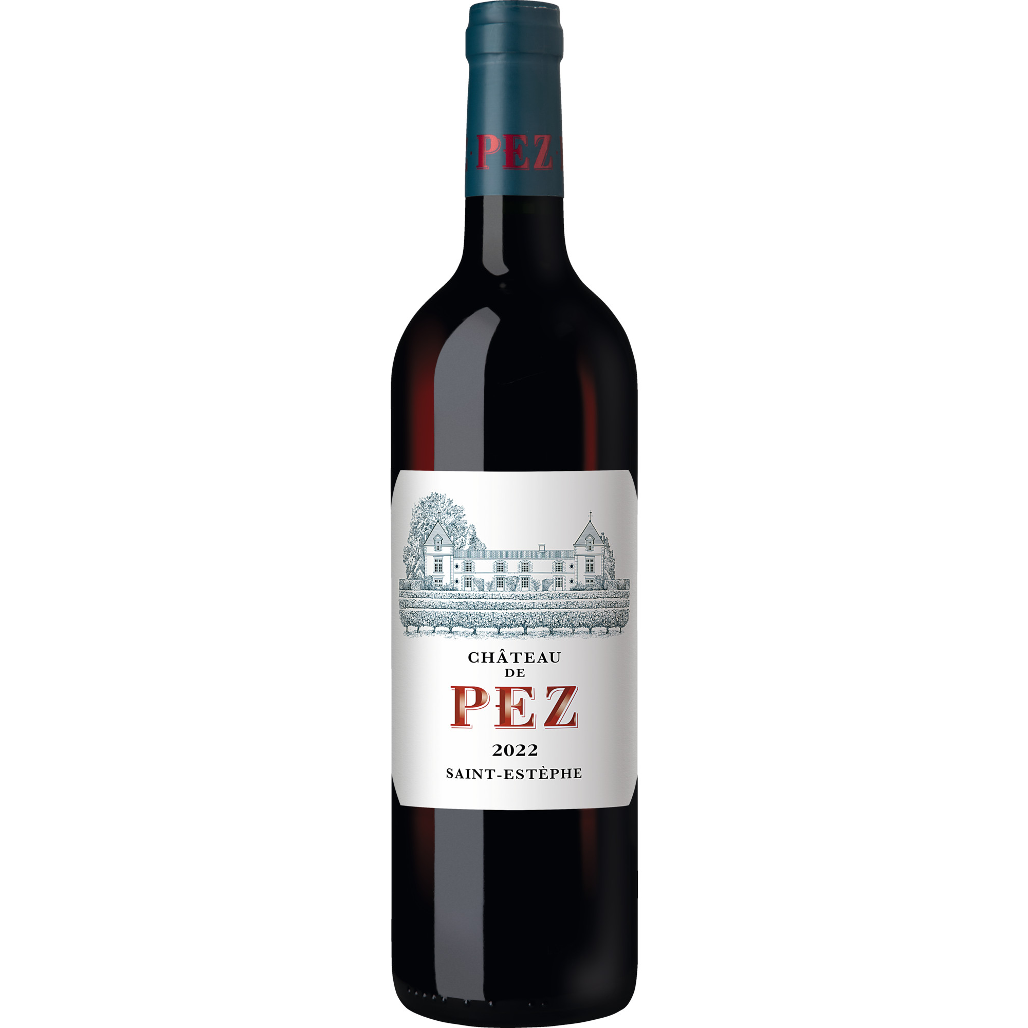 Château de Pez, Saint-Estèphe AOP, Bordeaux, 2022, Rotwein