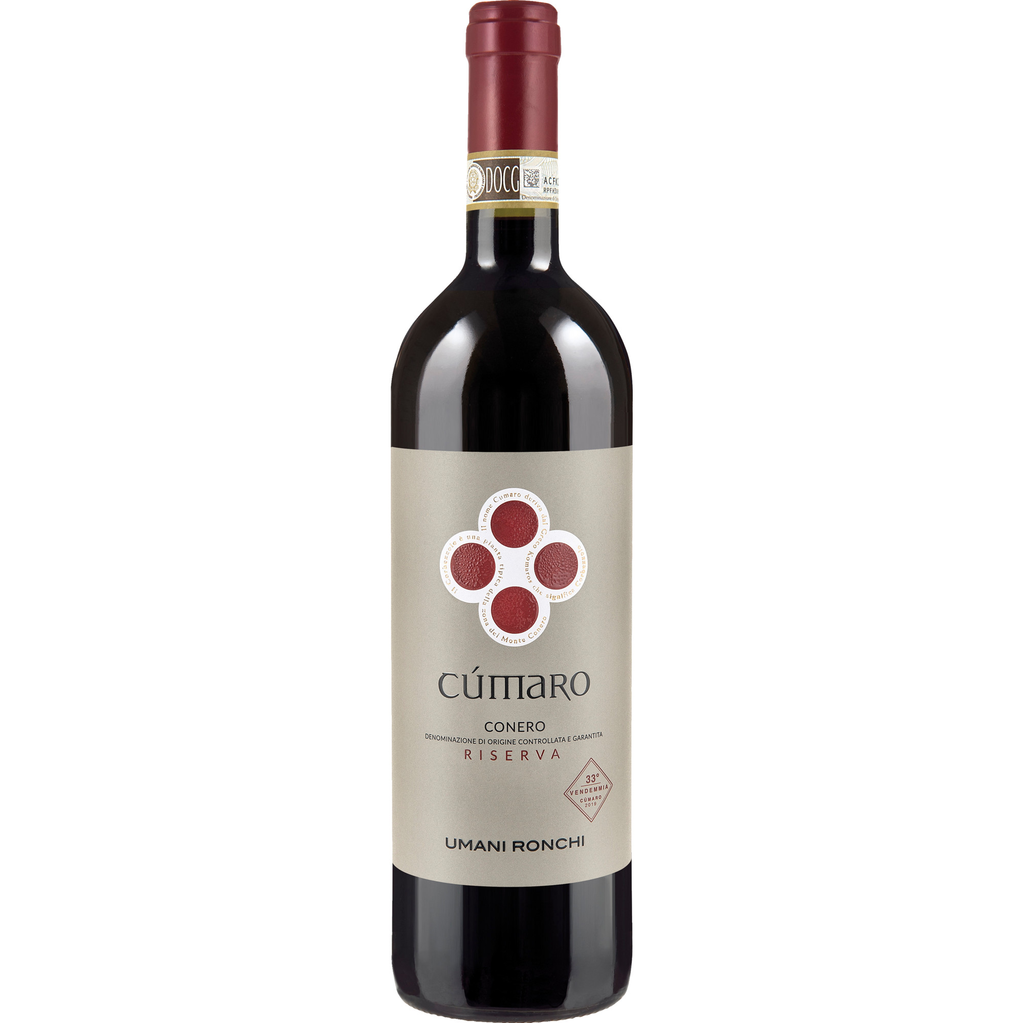 Cumaro Conero Riserva, Conero Riserva DOCG, Marken, 2019, Rotwein