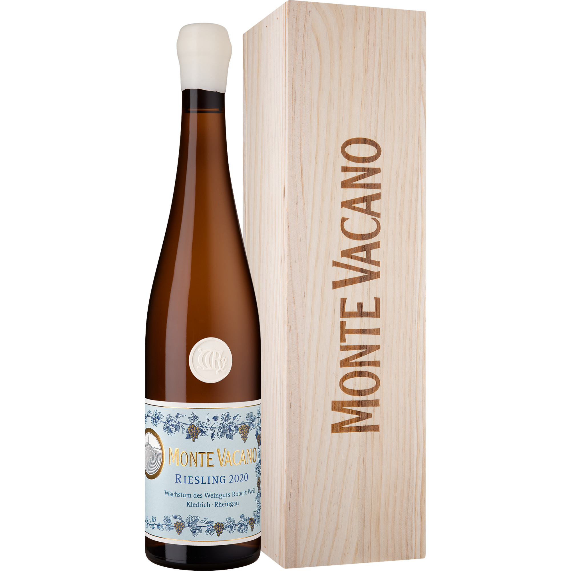 Monte Vacano Riesling, Trocken, Rheingau, Rheingau, 2020, Weißwein