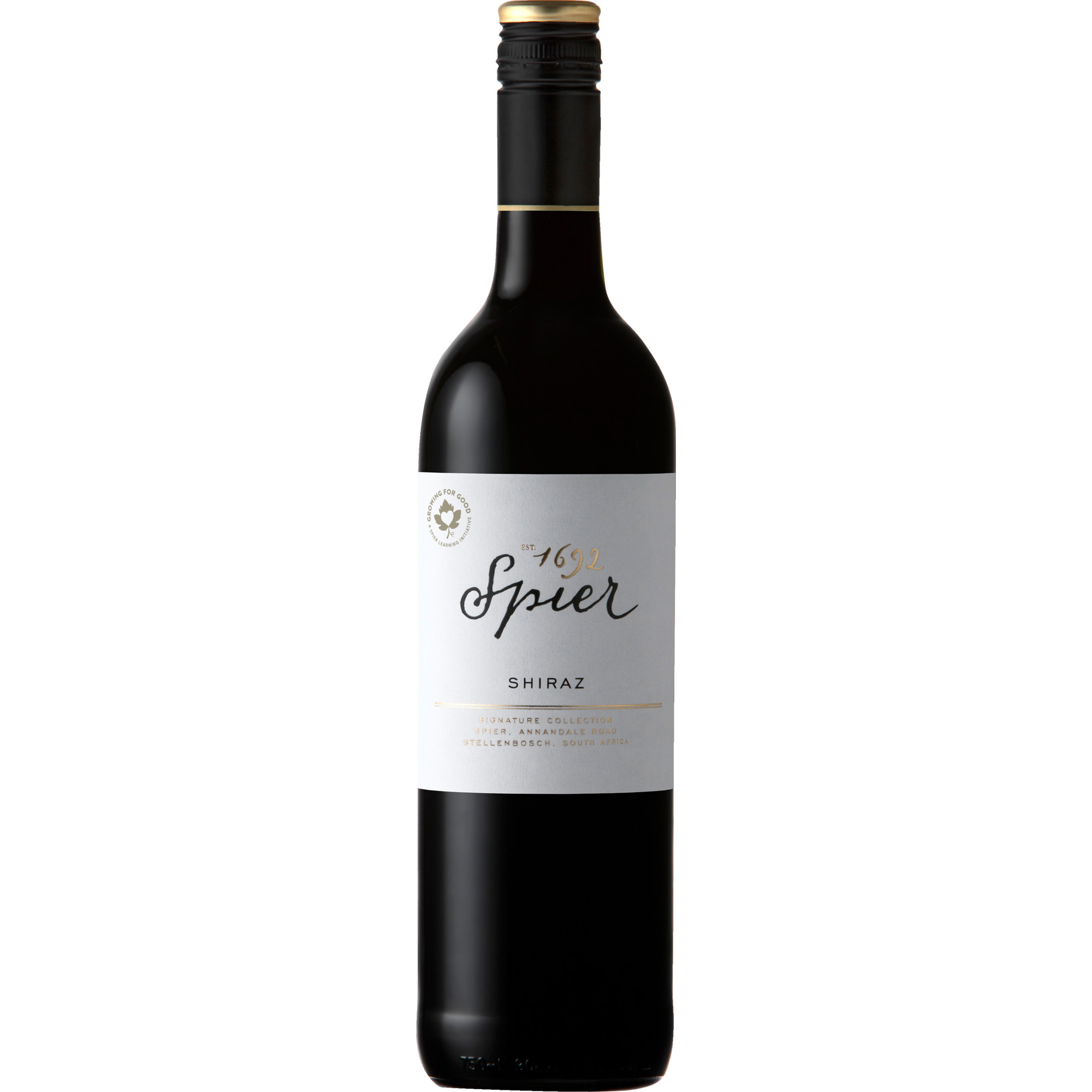 Spier Signature Collection Shiraz, WO Western Cape, Western Cape, 2022, Rotwein