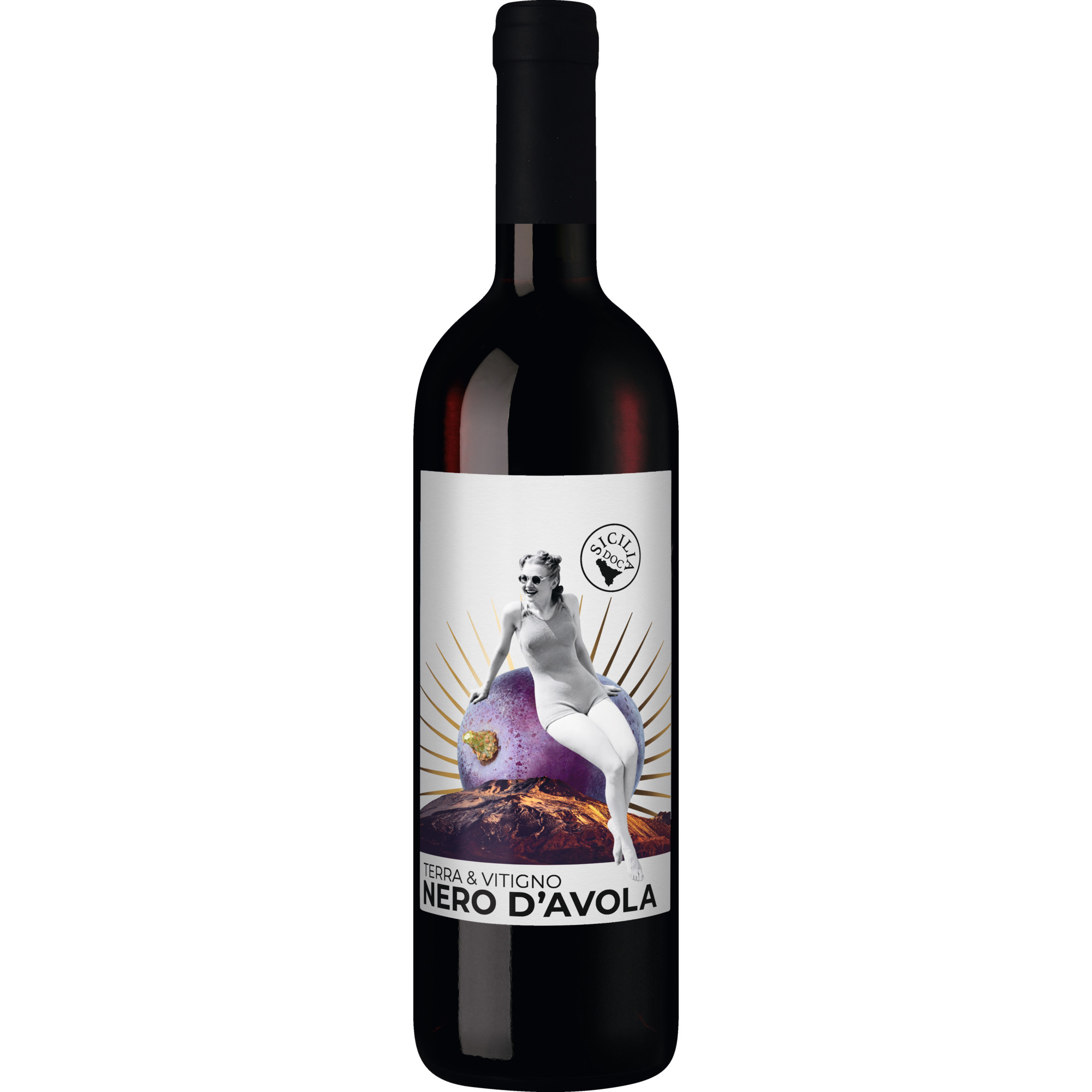 Terra & Vitigno Nero d'Avola, Sicilia DOC, Sizilien, 2022, Rotwein