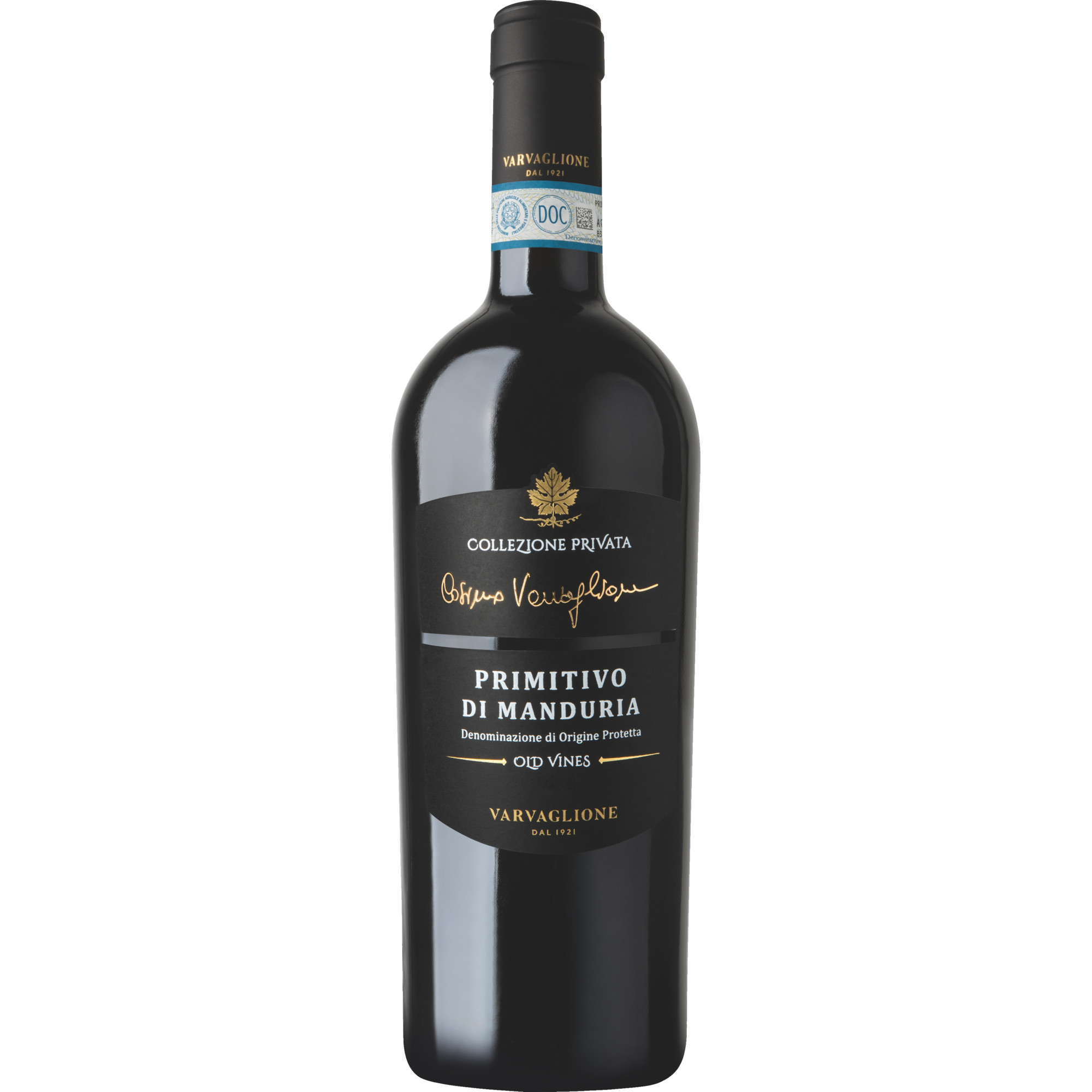 Cosimo Varvaglione Collezione Privata Primitivo, Primitivo di Manduria DOP, Apulien, 2019, Rotwein