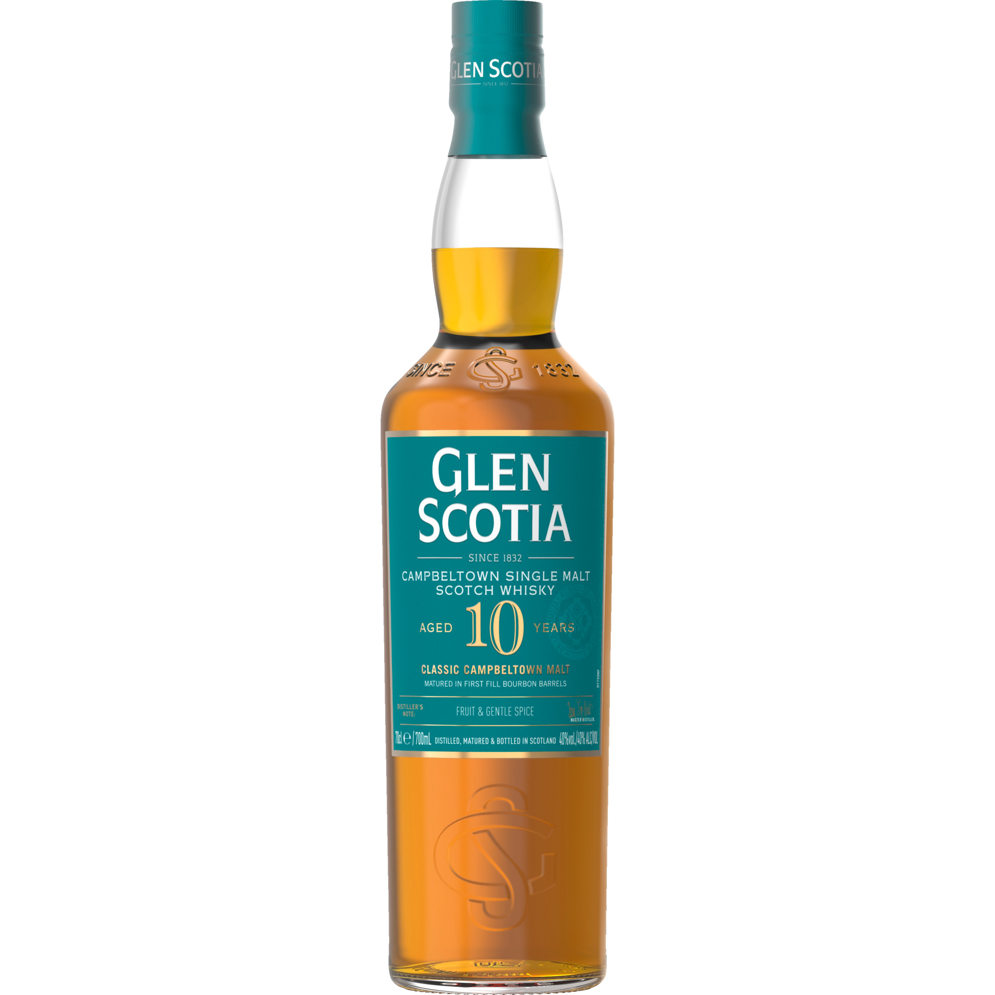 Image of Glen Scotia 10 Years Single Malt Whisky Unpeated, Schottland, 0,7 L, 40% Vol., Schottland, Spirituosen