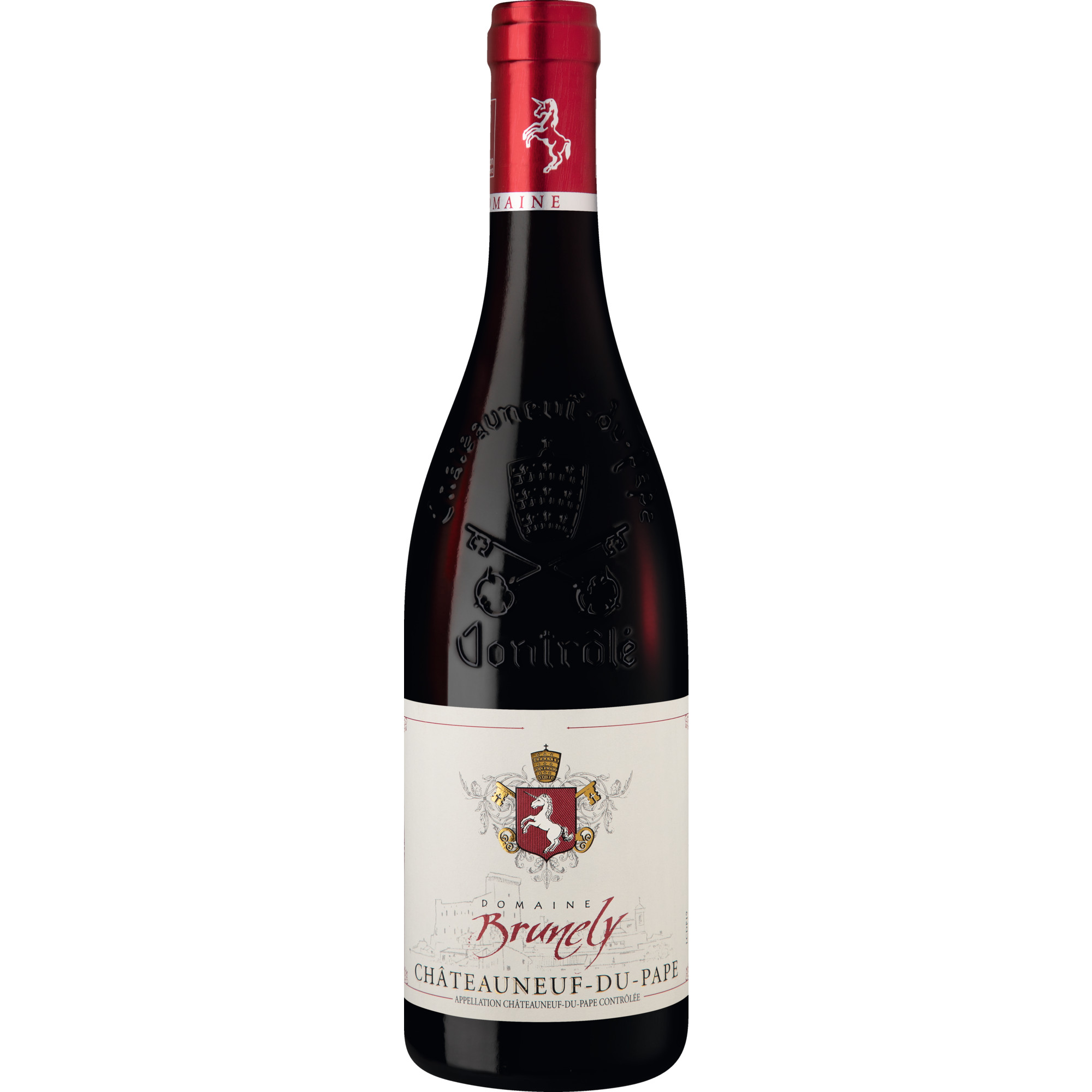 Domaine Brunely Châteauneuf-du-Pape, Châteauneuf-du-Pape AOP, Rhône, 2020, Rotwein