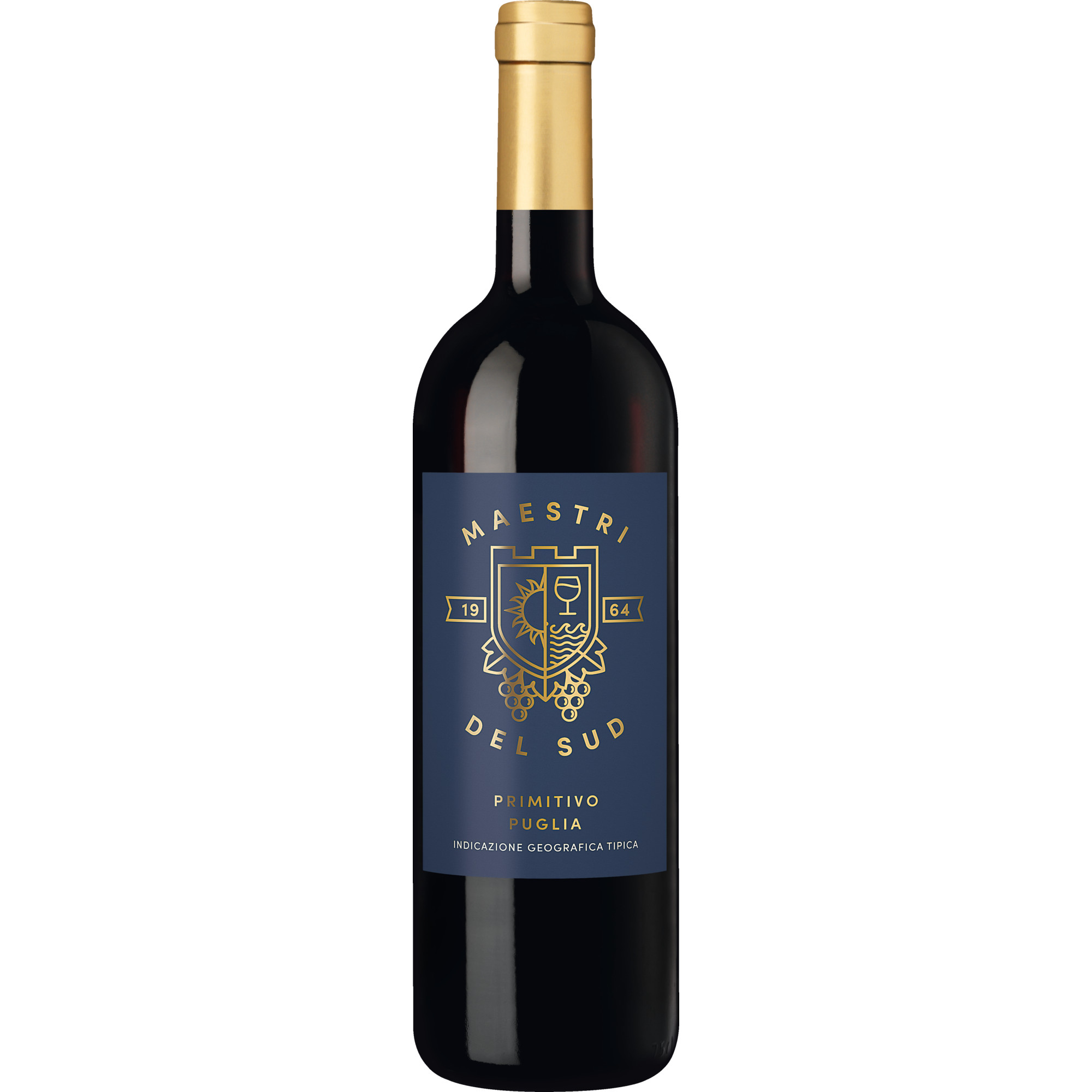 Maestri del Sud Primitivo, Puglia IGT, Apulien, 2022, Rotwein