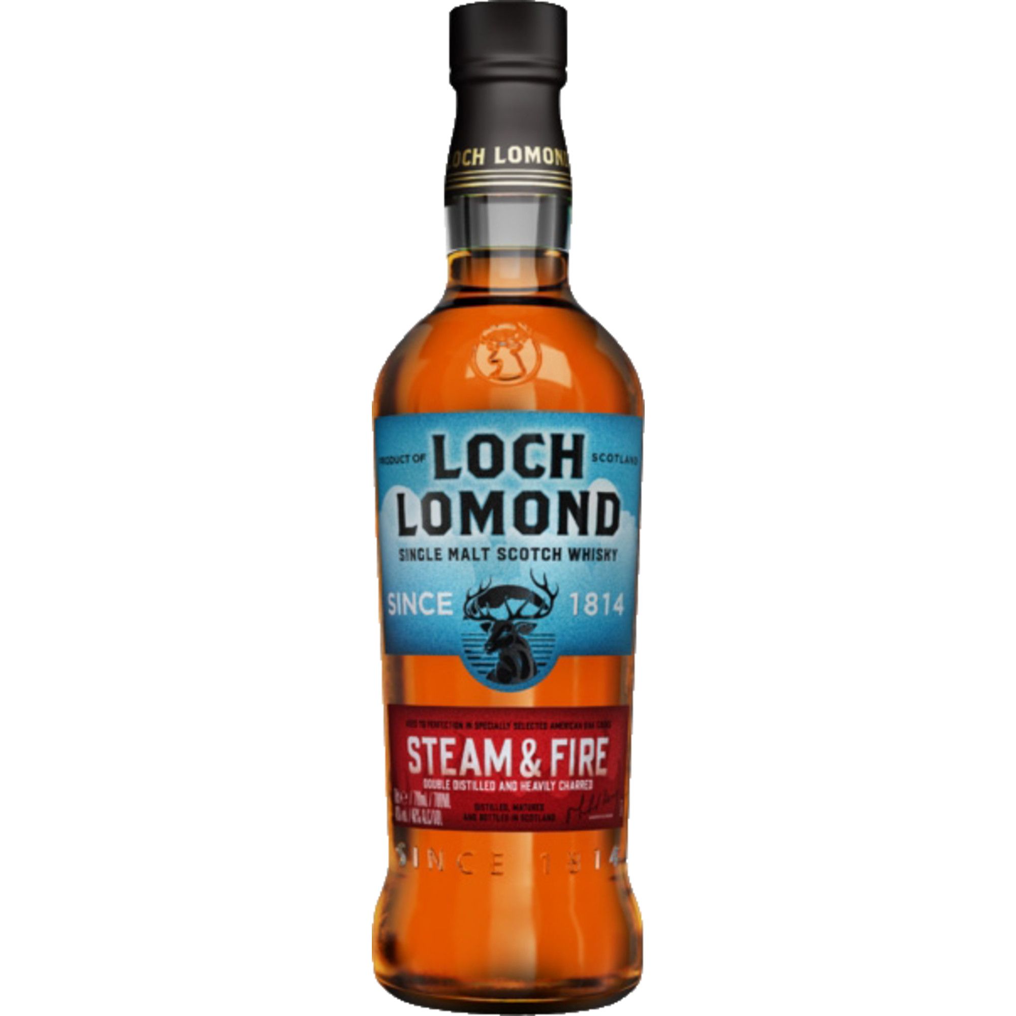 Image of Loch Lomond Steam & Fire Single Malt Whisky, Schottland, 0,7 L, 46% Vol., Schottland, Spirituosen