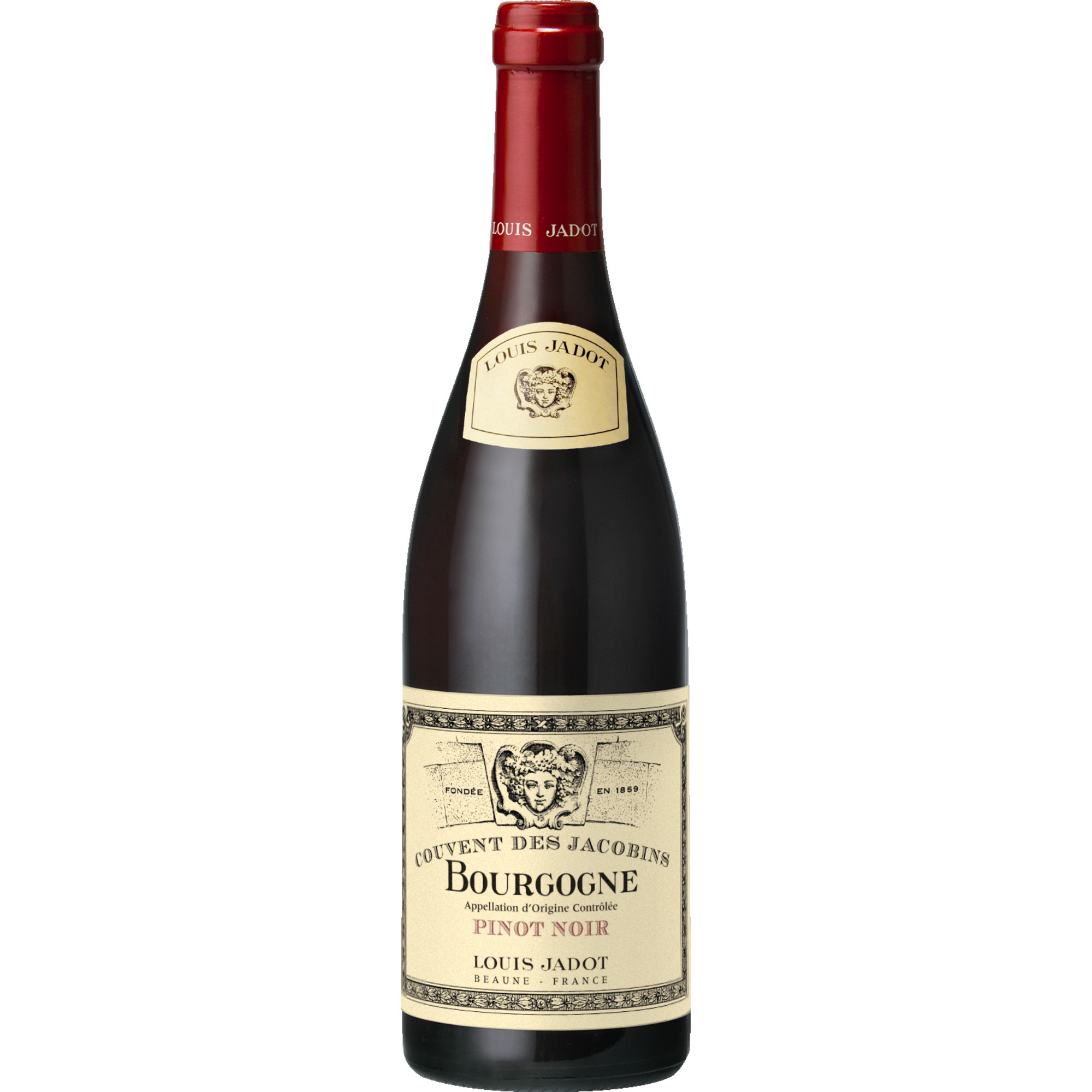 Louis Jadot Couvent des Jacobins Rouge, Bourgogne AOP, Burgund, 2022, Rotwein