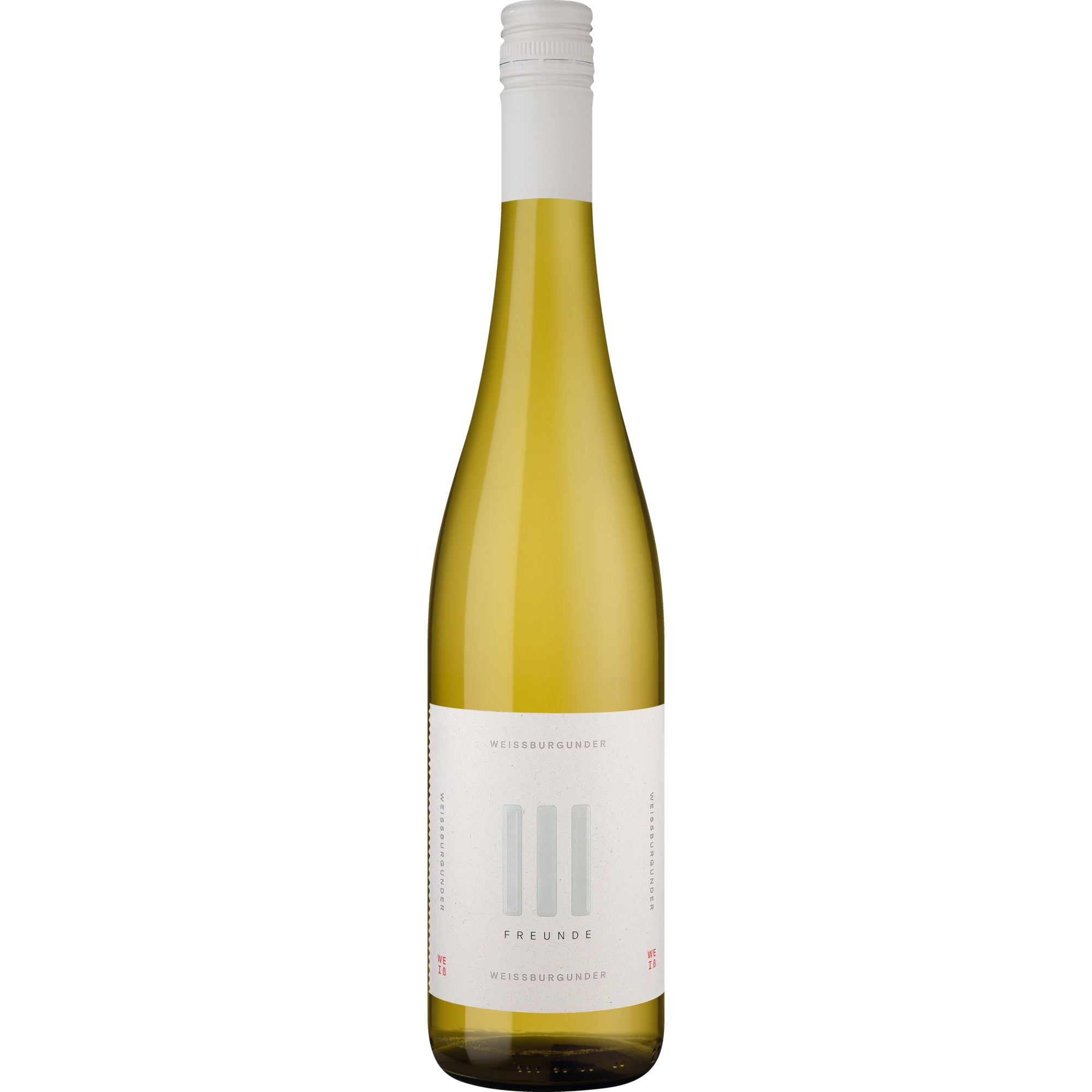 III Freunde Weissburgunder, Trocken, Rheinhessen, Rheinhessen, 2022, Weißwein