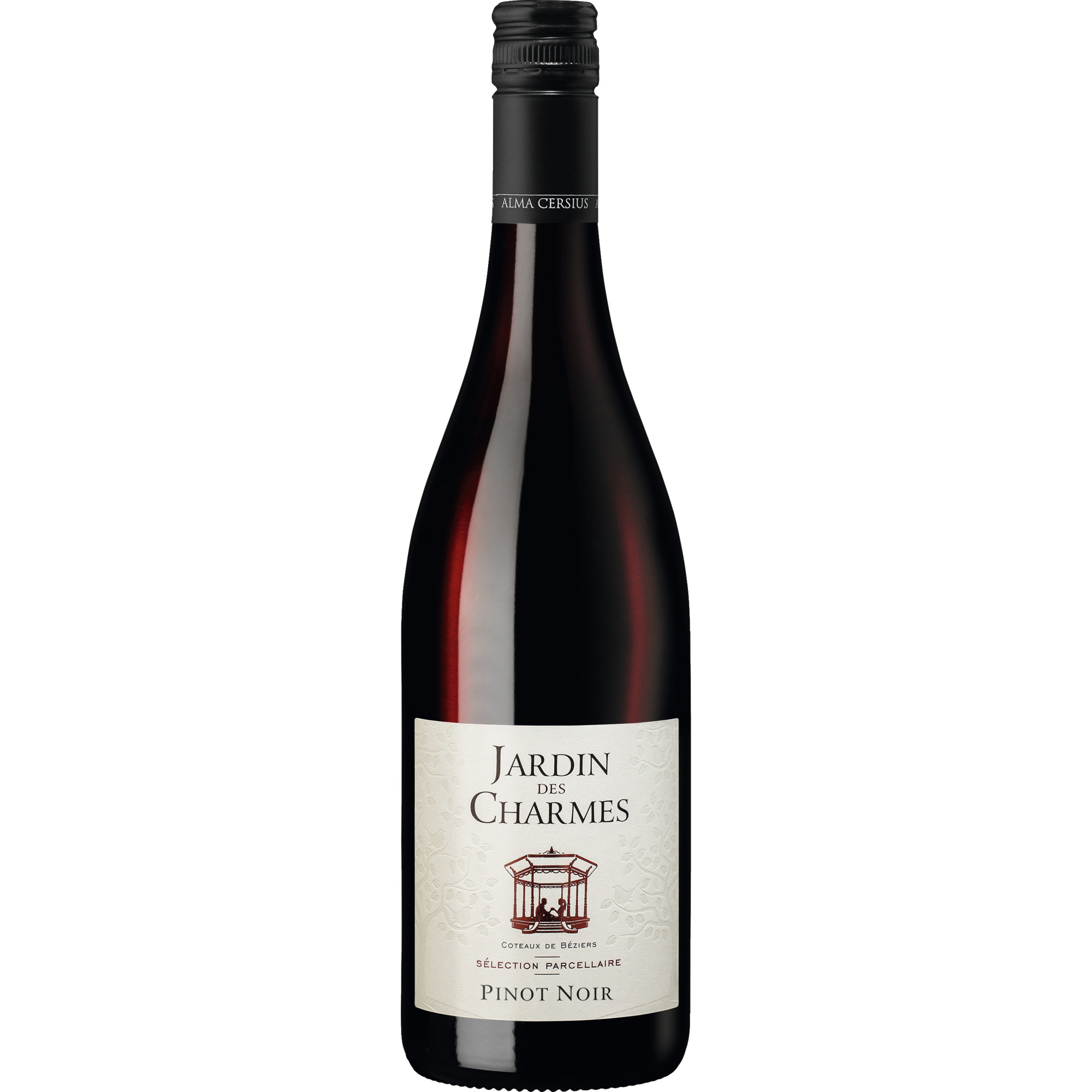 Jardin des Charmes Pinot Noir, Côteaux de Béziers IGP, Languedoc-Roussillon, 2022, Rotwein