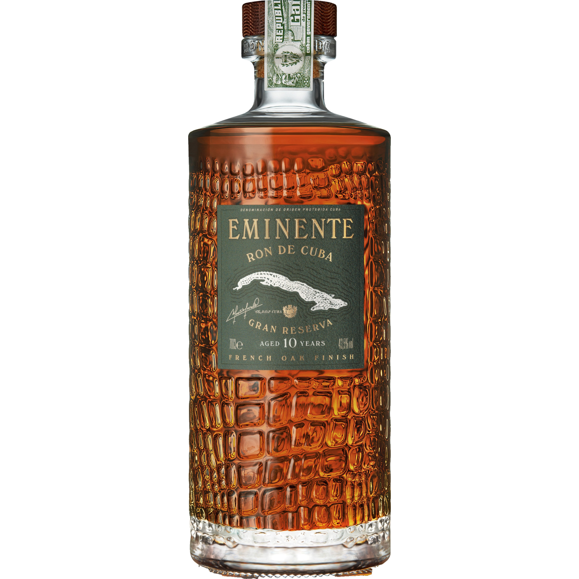 Image of Eminente Rum Gran Reserva 10 Jahre, Ron de Cuba, 0,7 L, 43,5 % Vol., Spirituosen