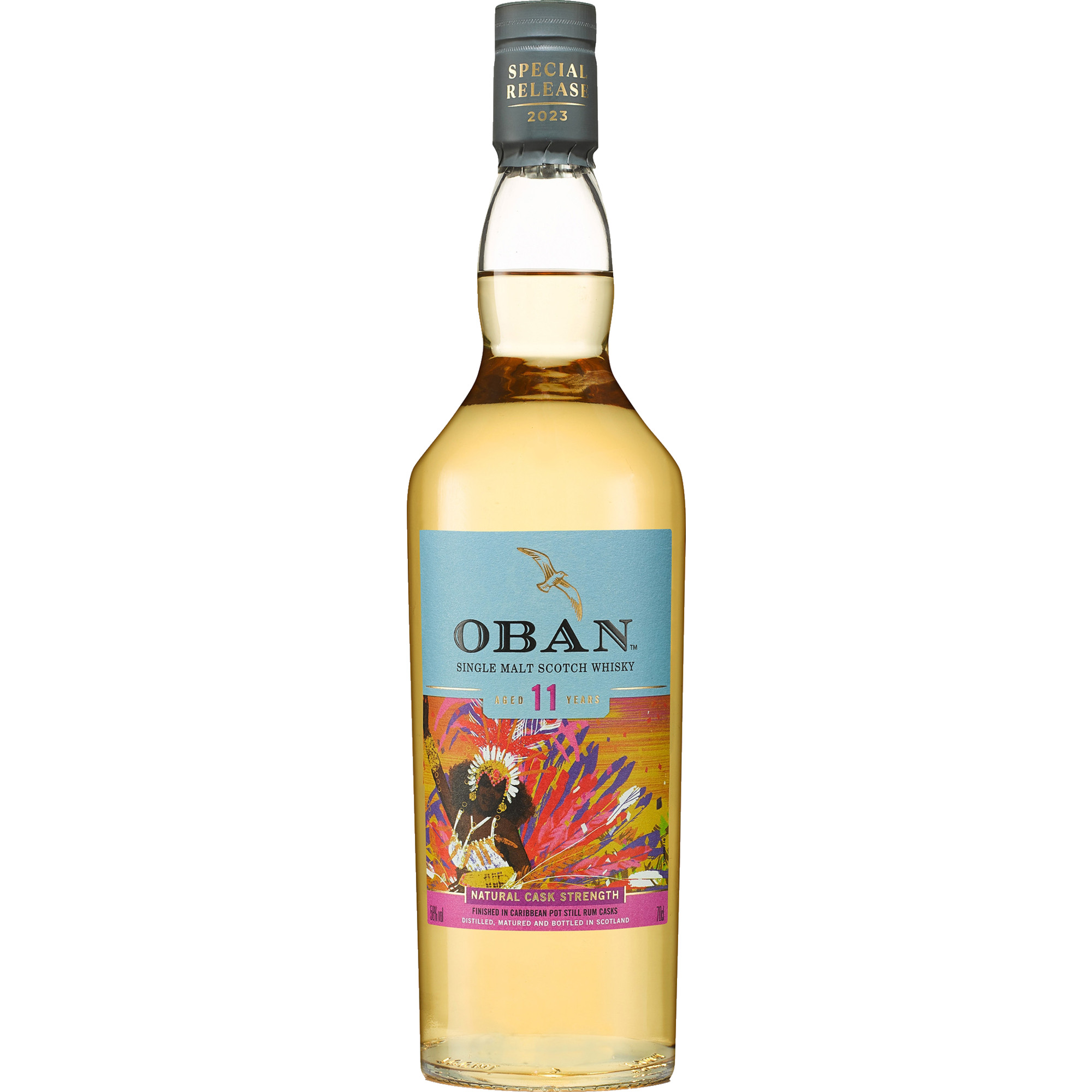 Oban 11 Years Single Malt Scotch Whisky, 2023er Special Release, 0,7 L, 58% Vol., Schottland, Spirituosen