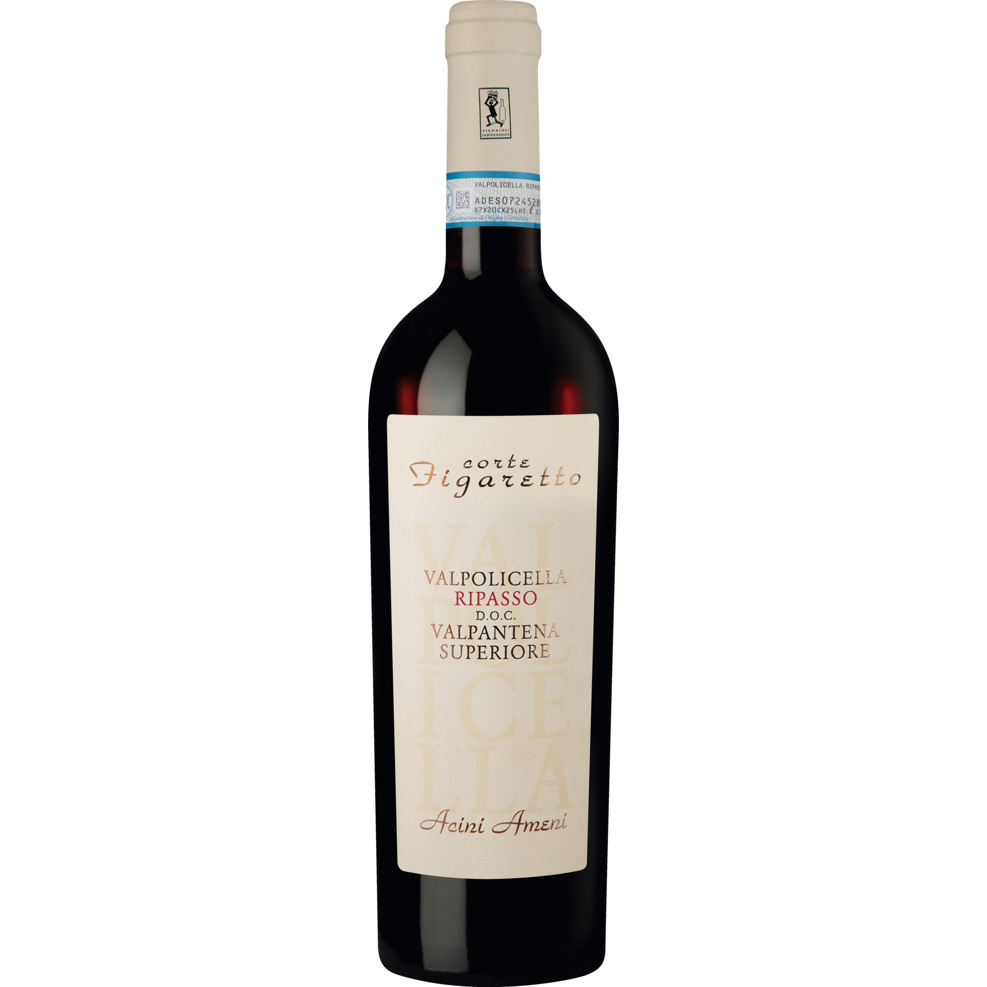 Acini Ameni Valpolicella Superiore, Valpolicella Ripasso DOC Superiore, Venetien, 2021, Rotwein