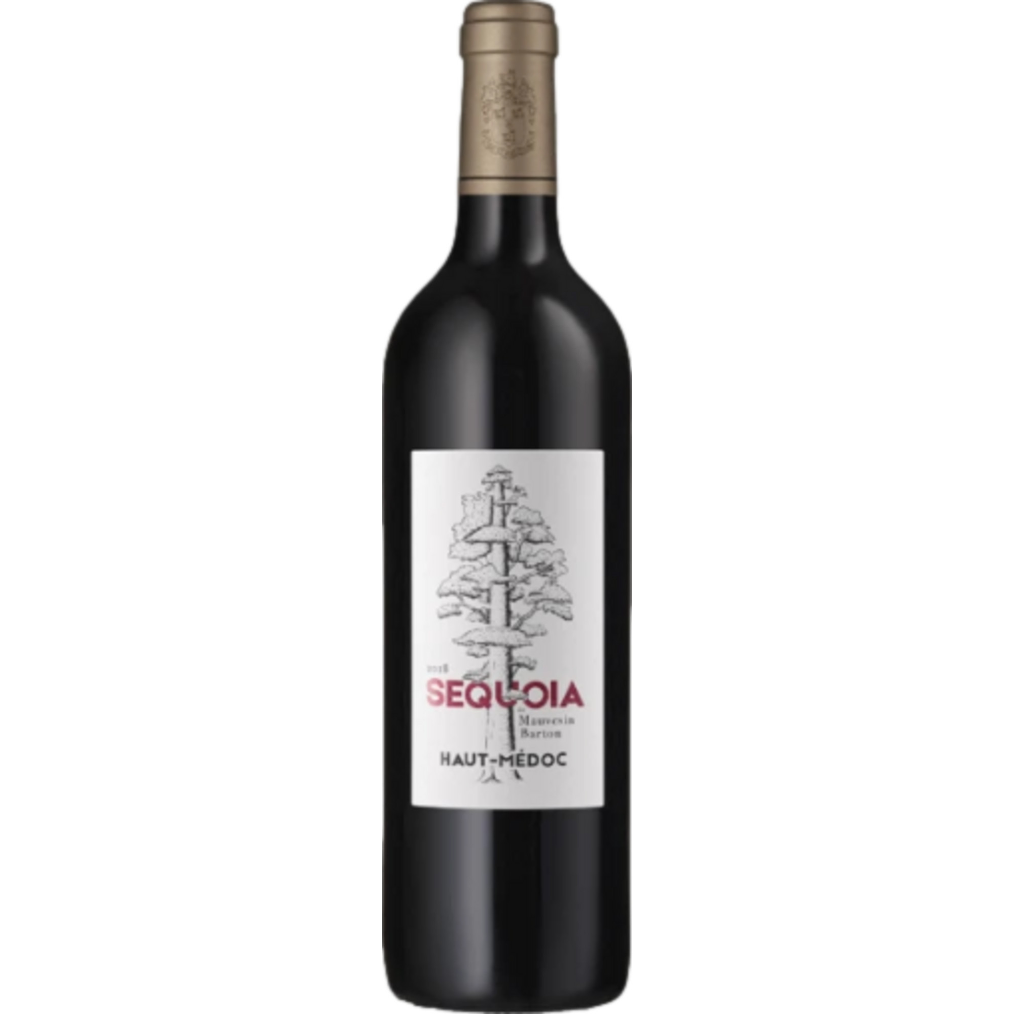 Sequoia de Mauvesin Barton, Moulis AOP, Bordeaux, 2018, Rotwein