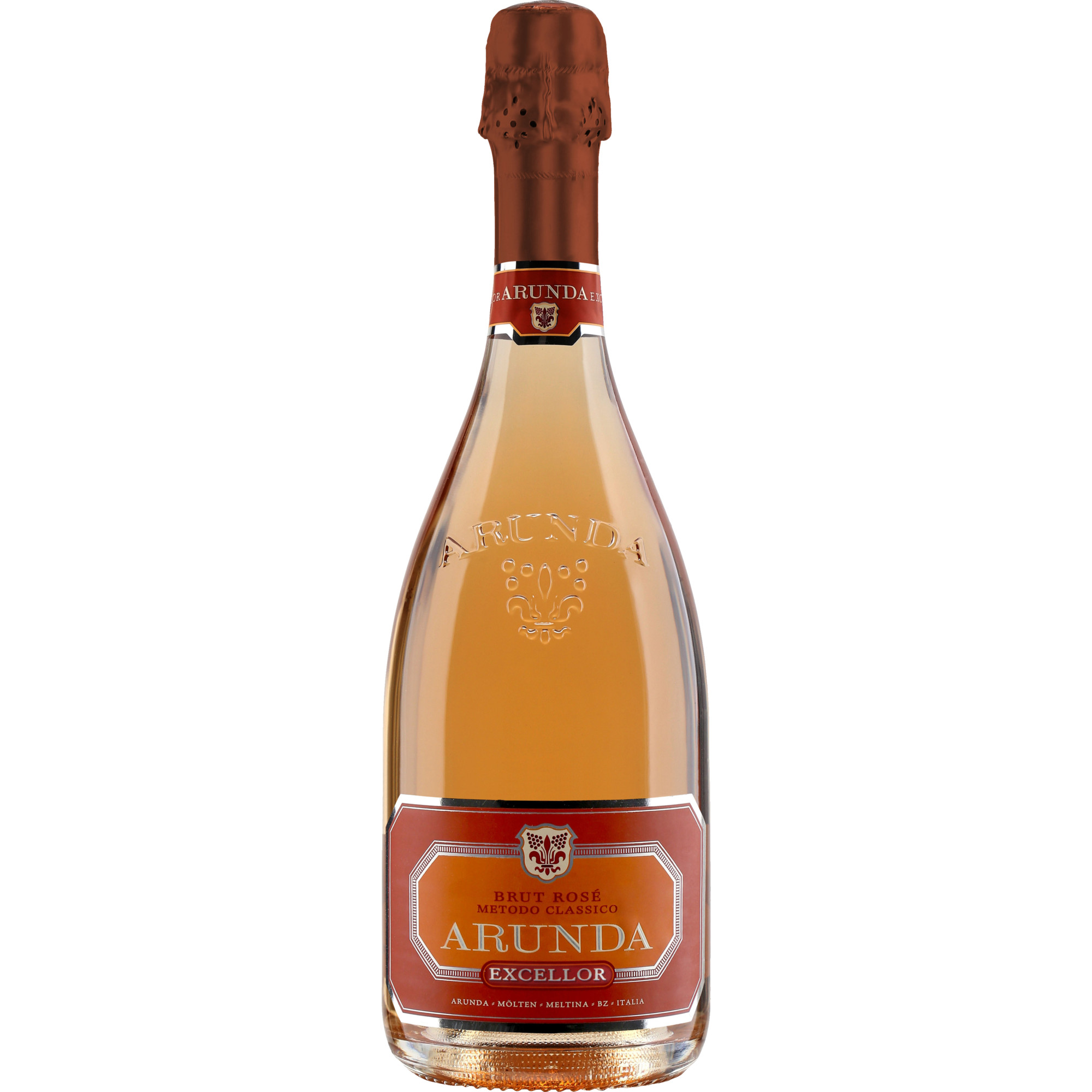 Image of Arunda Brut Rosé Excellor, Metodo Classico, Südtirol, Schaumwein