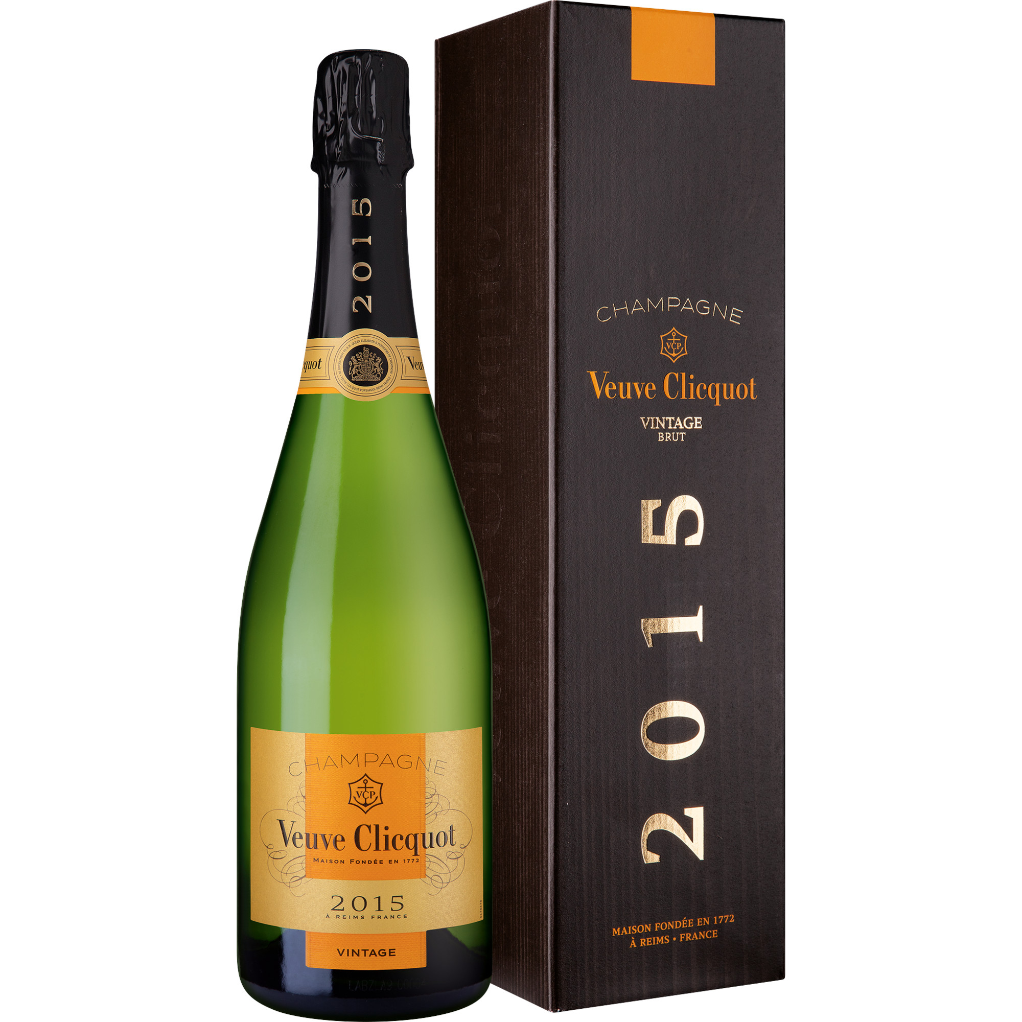 Image of Champagne Veuve Clicquot Vintage, Brut, Champagne AC, Geschenkverpackung, Champagne, 2015, Schaumwein
