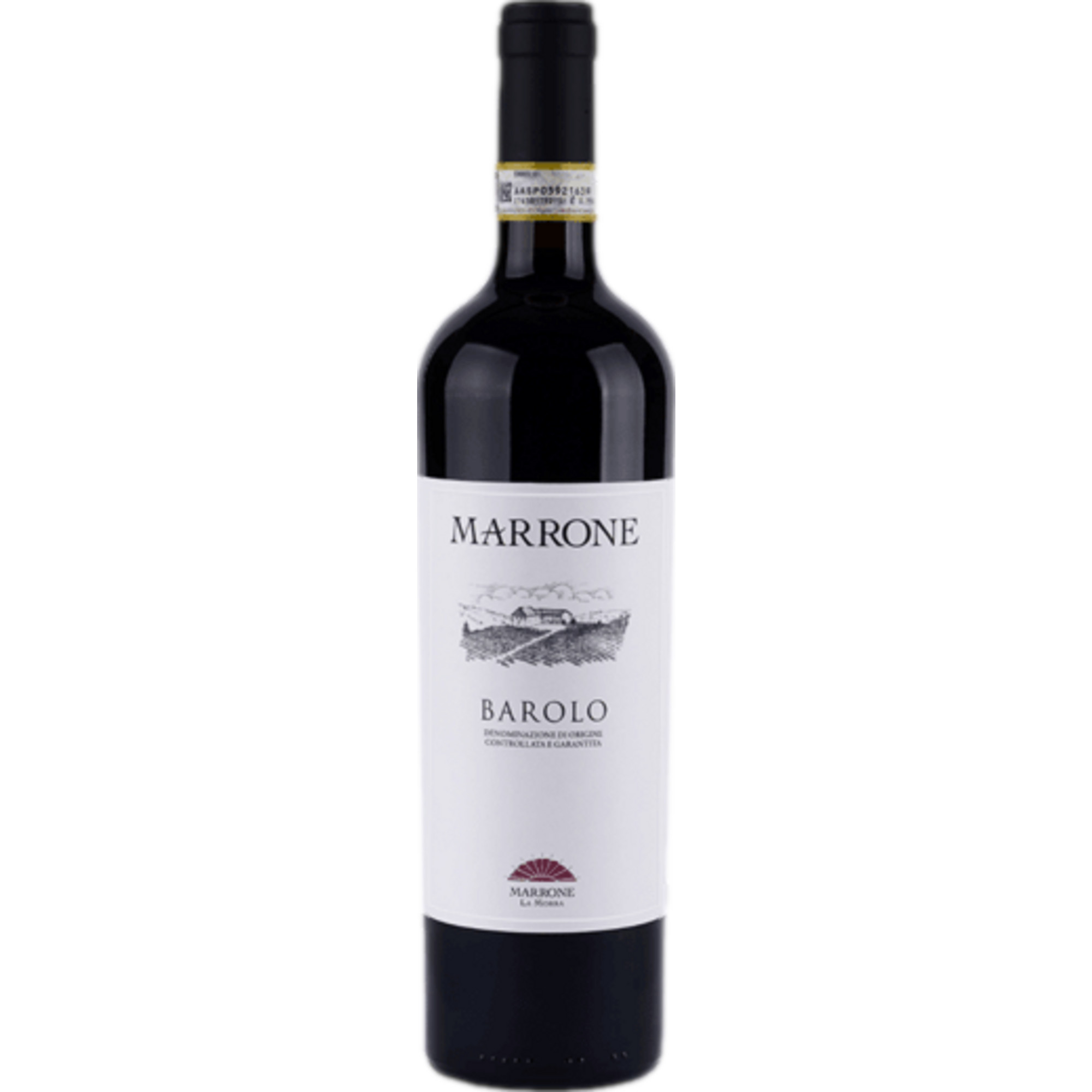 Marrone Barolo DOCG, Barolo DOCG, Piemont, 2018, Rotwein