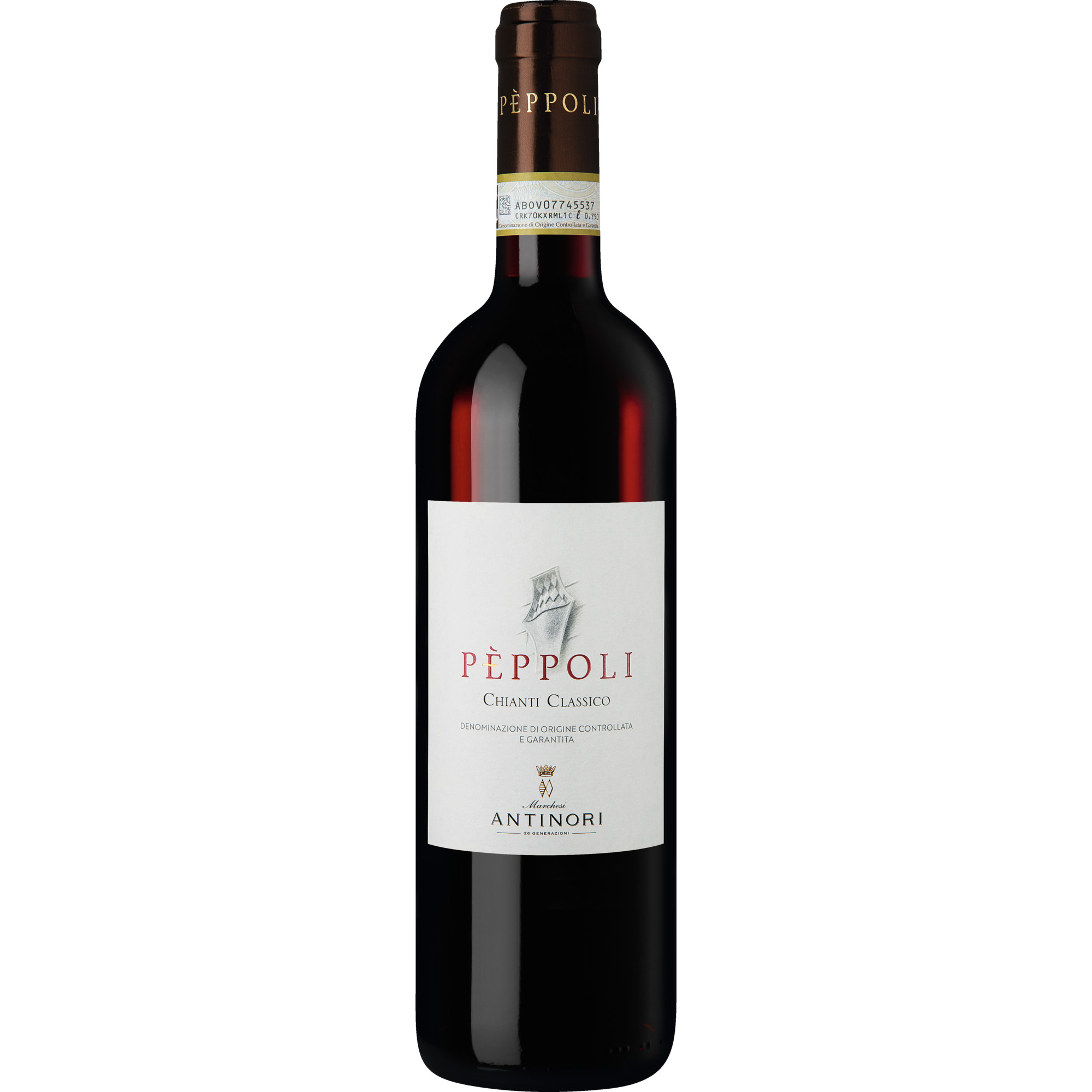 Pèppoli, Chianti Classico DOCG, Toskana, 2022, Rotwein MARCHESI ANTINORI S.p.A.,50123,Firenze,Italien Hawesko DE