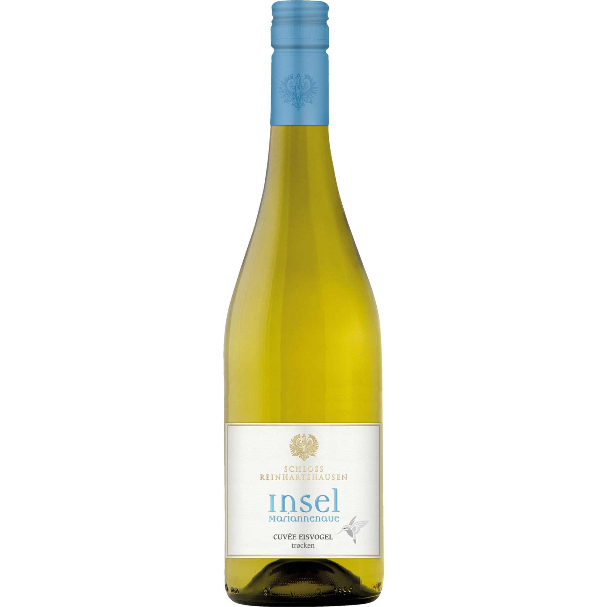 Insel Mariannenaue Cuvee Eisvogel, Trocken, Rheingau, Rheingau, 2022, Weißwein - Weißwein