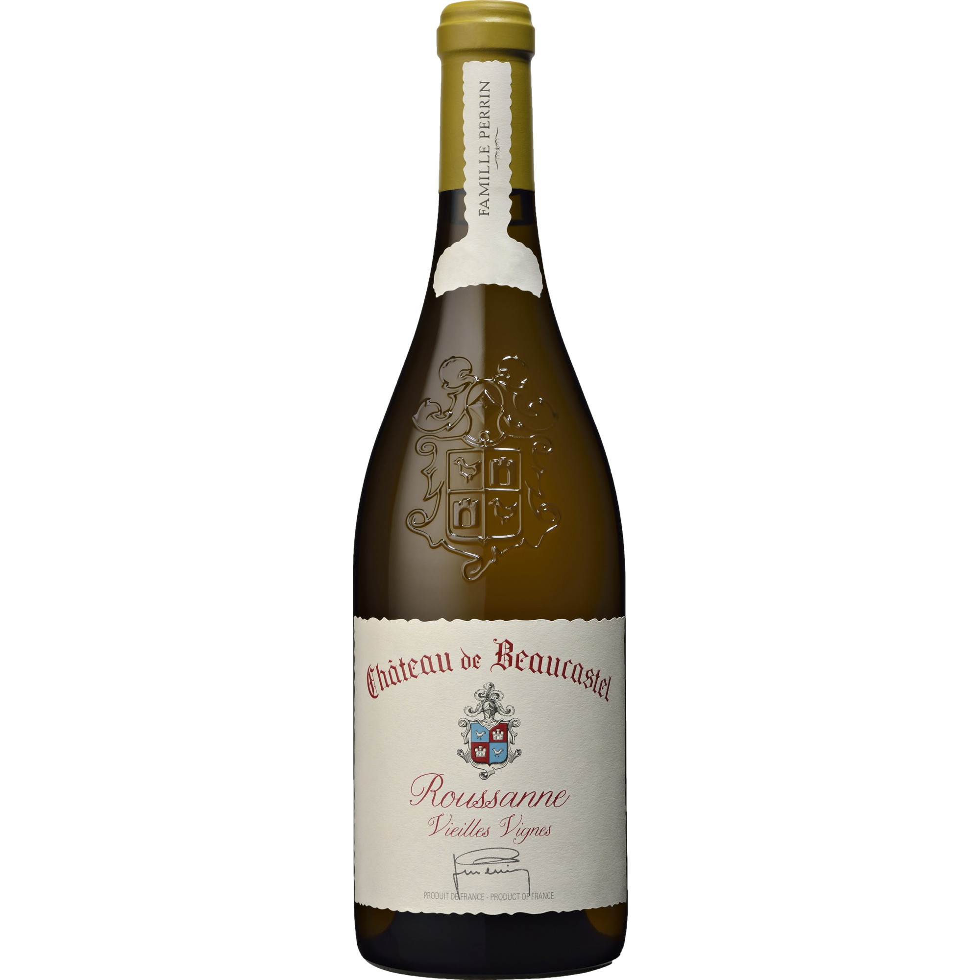 Château de Beaucastel Roussanne Vieilles Vignes, Châteauneuf-du-Pape AOP, Rhône, 2021, Weißwein