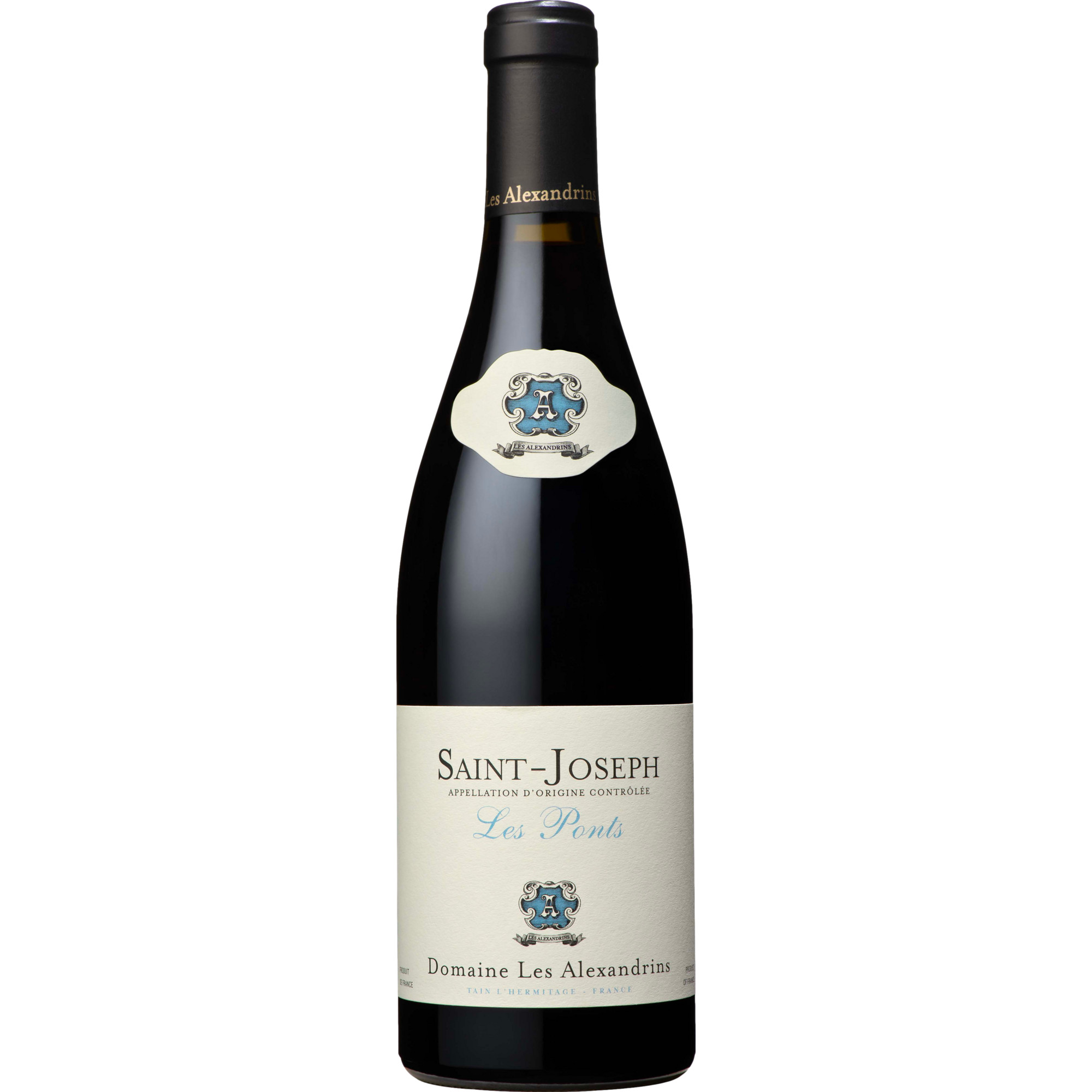 Domaine Les Alexandrins Saint-Joseph Les Ponts, Saint-Joseph AOP, Rhône, 2020, Rotwein