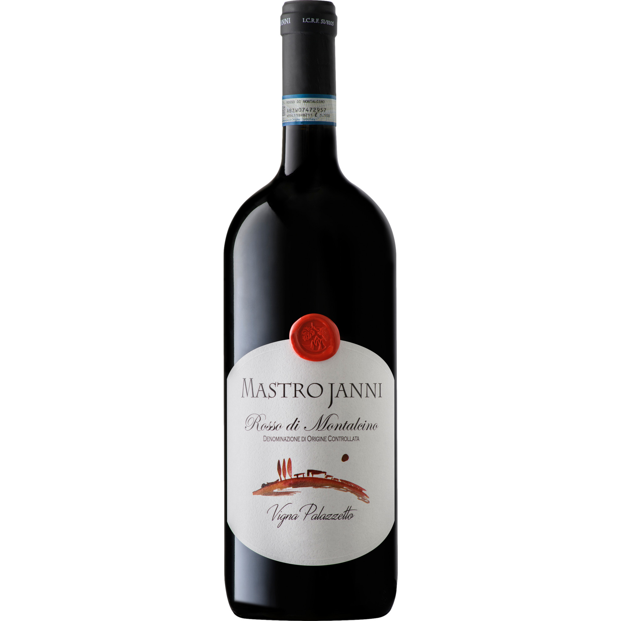 Image of Mastrojanni Rosso di Montalcino, Rosso di Montalcino DOC, Magnum, Toskana, 2020, Rotwein