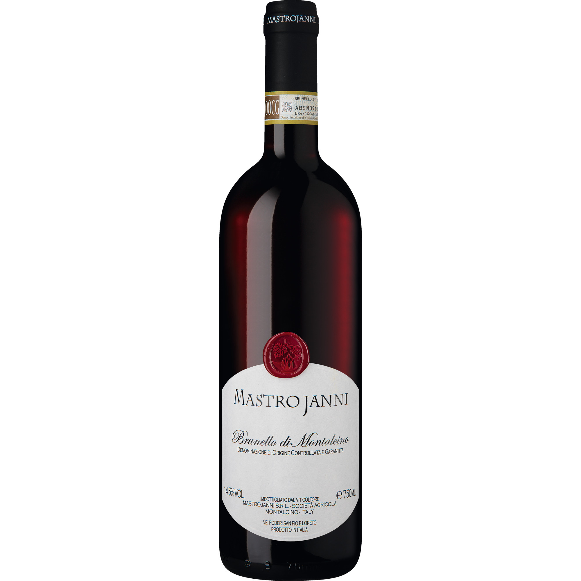 Image of Mastrojanni Rosso "Vigna Palazzetto", Rosso di Montalcino DOCG, Magnum, Toskana, 2020, Rotwein