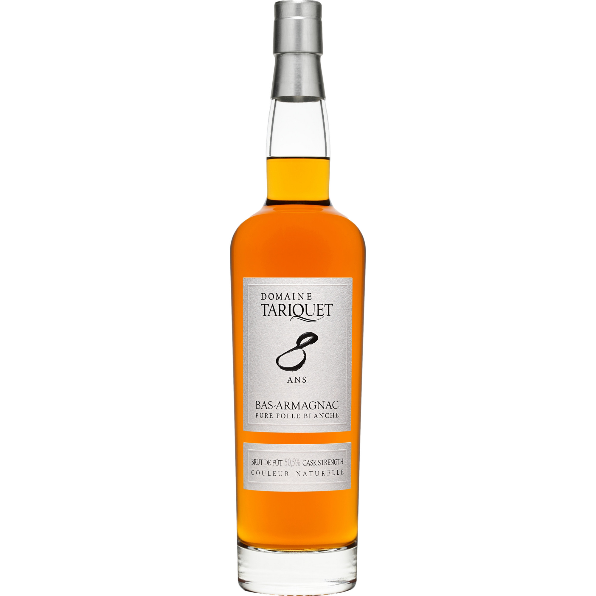 Image of Armagnac Domaine Tariquet Pure Folle Bl. 12 Ans, Armagnac AC, 0,7 L, 48,2% Vol, Südwestfrankreich, Spirituosen