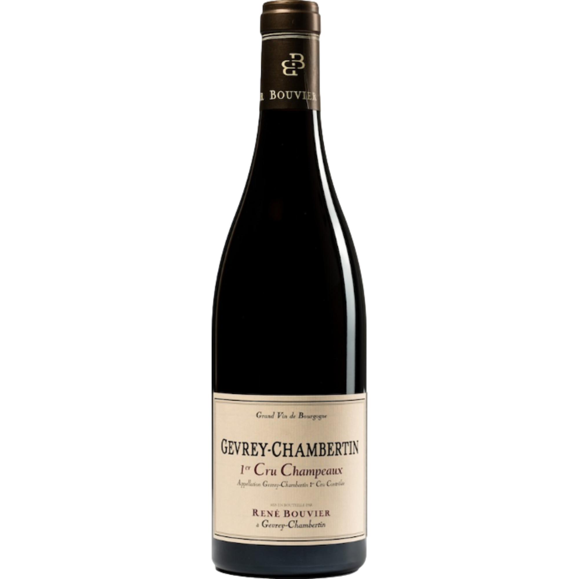 Domaine René Bouvier Les Champeaux, Gevrey-Chambertin 1er Cru AOP, Burgund, 2019, Rotwein