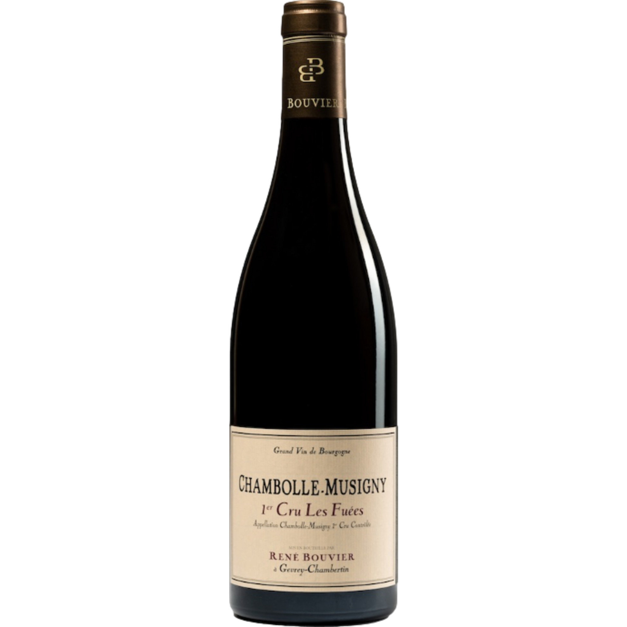 Domaine René Bouvier Chambolle-Musigny Les Fuées, Chambolle-Musigny 1er Cru AOP, Burgund, 2018, Rotwein