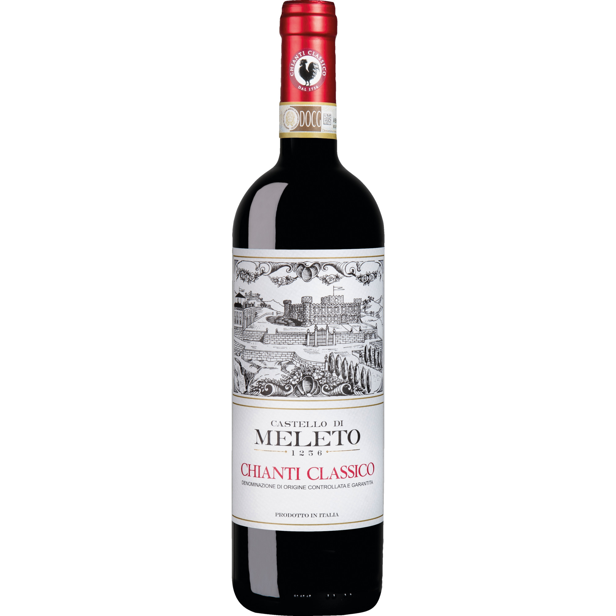 Castello di Meleto Chianti Classico, Chianti Classico DOCG, Toskana, 2021, Rotwein