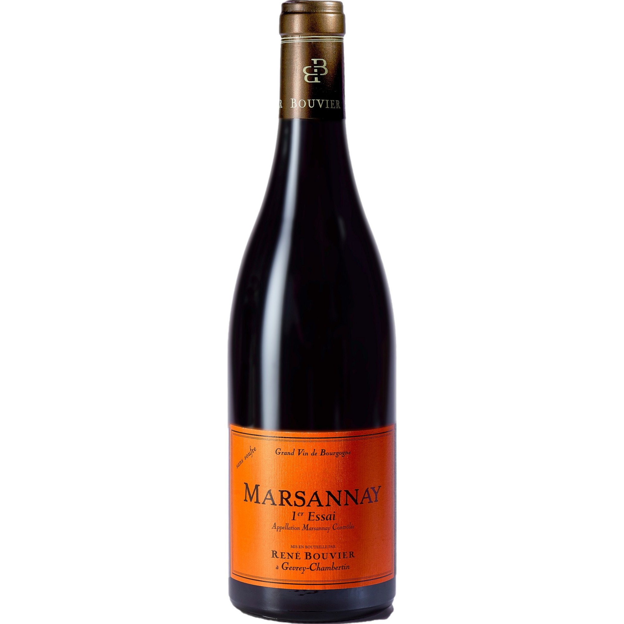 Domaine René Bouvier Marsannay Sans Soufre, Marsannay AOP, Burgund, 2019, Rotwein