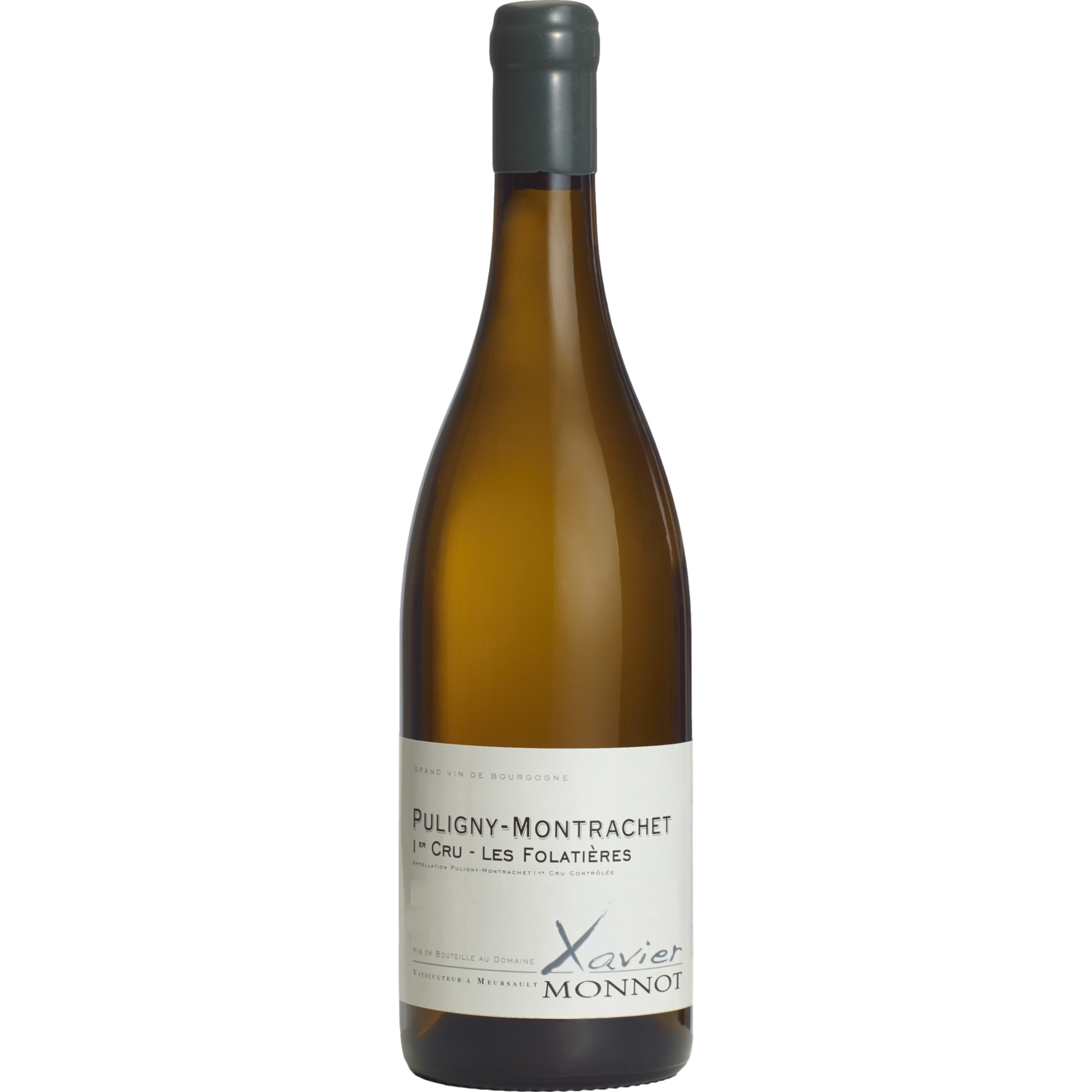 Xavier Monnot Puligny Montrachet Les Folatières, Puligny-Montrachet 1er Cru AOP, Burgund, 2021, Weißwein